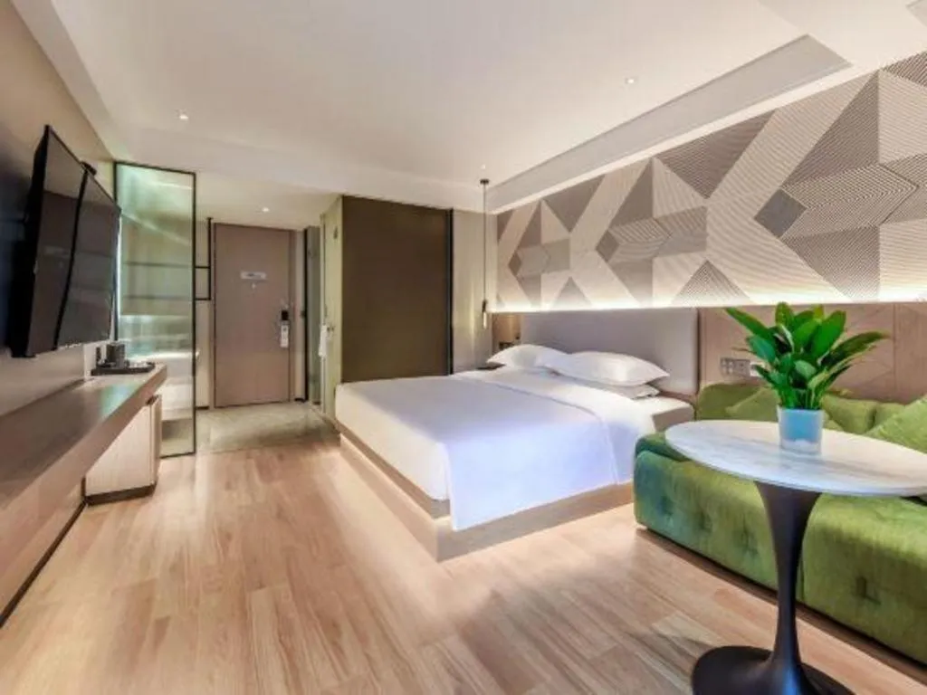 Bed in Borrman Hotel Chongqing Bishan Central Street