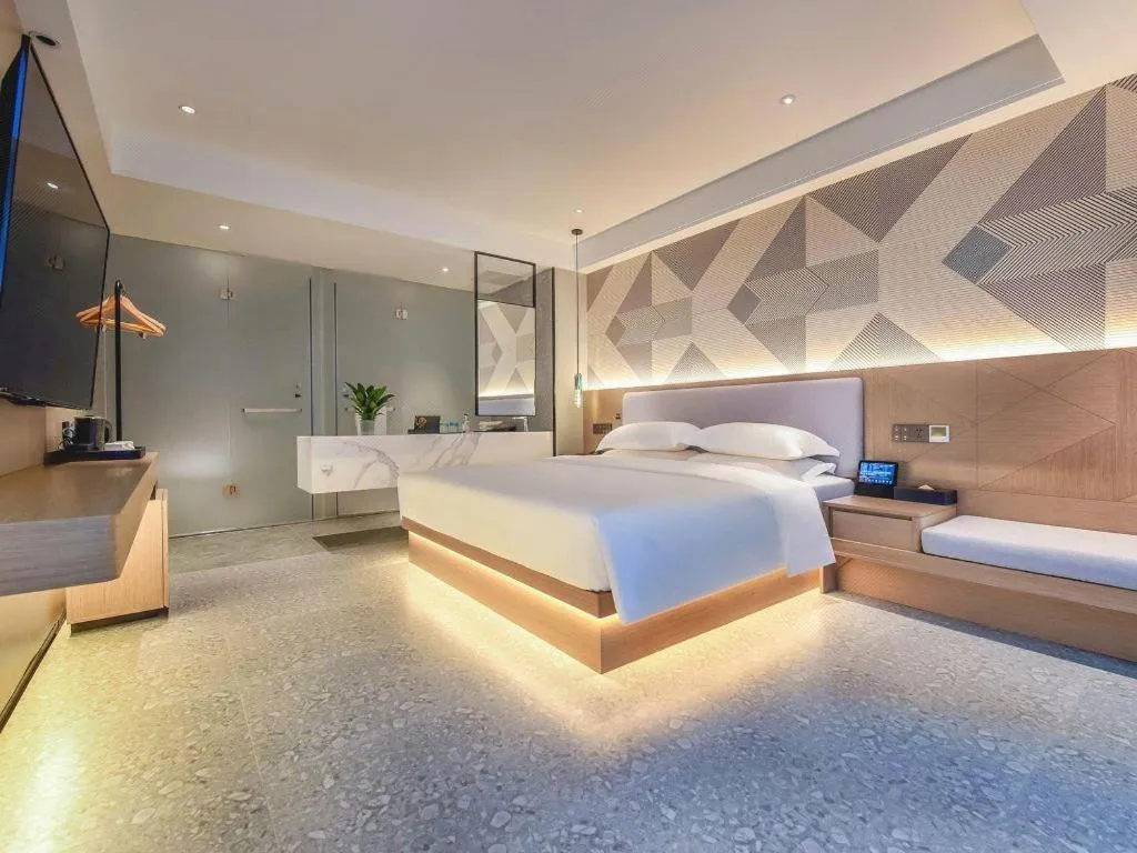 Bed in Borrman Hotel Chongqing Bishan Central Street