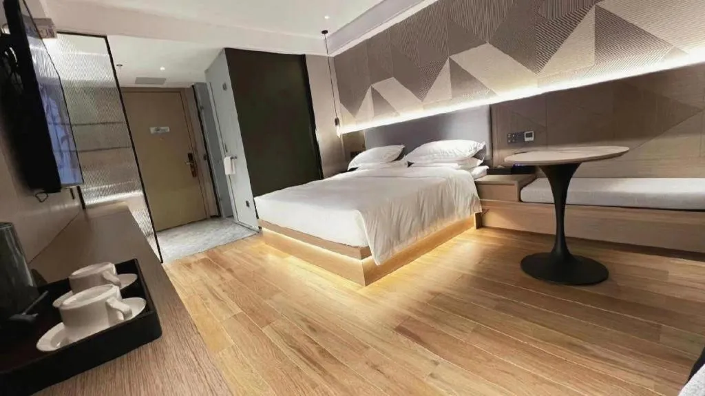 Bed in Borrman Hotel Chongqing Bishan Central Street