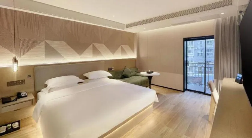 Bed in Borrman Hotel Chongqing Bishan Central Street