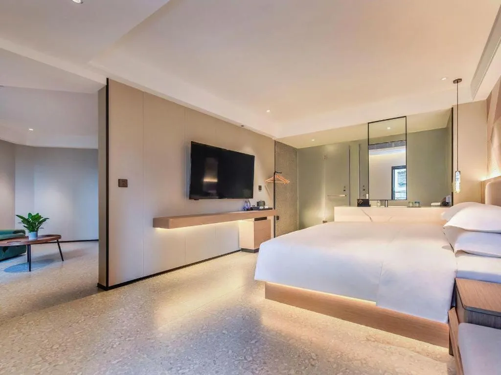 Bed in Borrman Hotel Chongqing Bishan Central Street