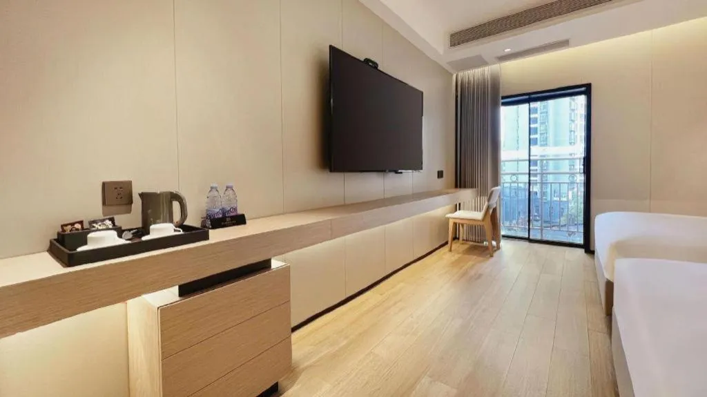 Bed in Borrman Hotel Chongqing Bishan Central Street