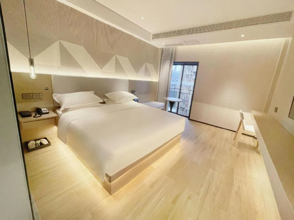 Bed in Borrman Hotel Chongqing Bishan Central Street