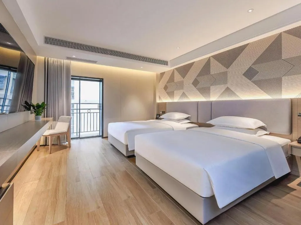 Bed in Borrman Hotel Chongqing Bishan Central Street