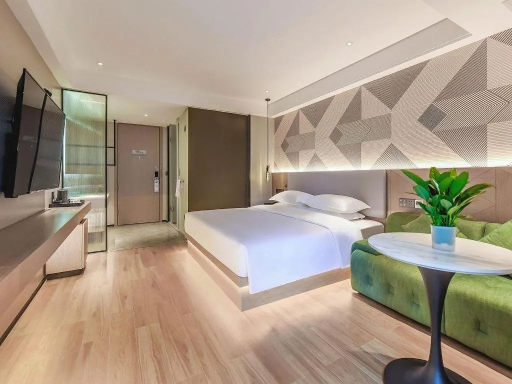 Bed in Borrman Hotel Chongqing Bishan Central Street