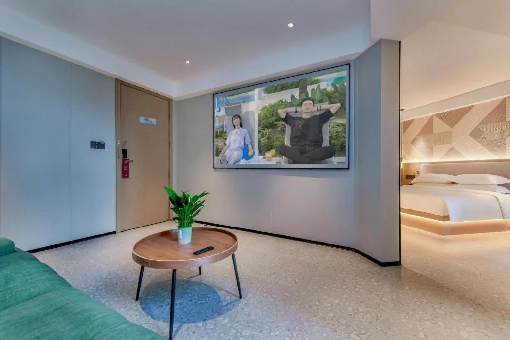 Bed in Borrman Hotel Chongqing Bishan Central Street