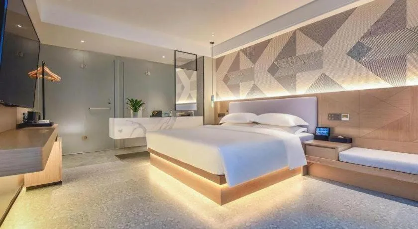 Bed in Borrman Hotel Chongqing Bishan Central Street