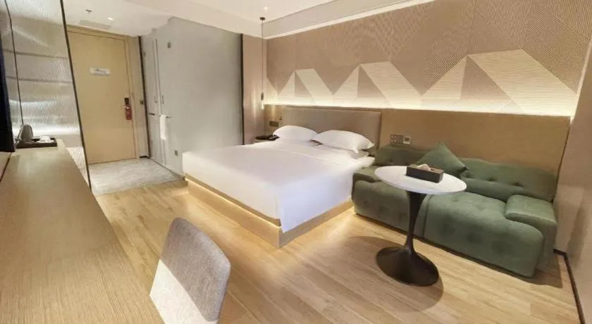 Bed in Borrman Hotel Chongqing Bishan Central Street