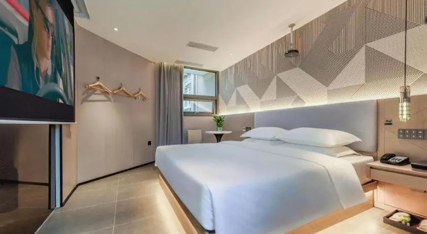 Bed in Borrman Hotel Chongqing Bishan Central Street