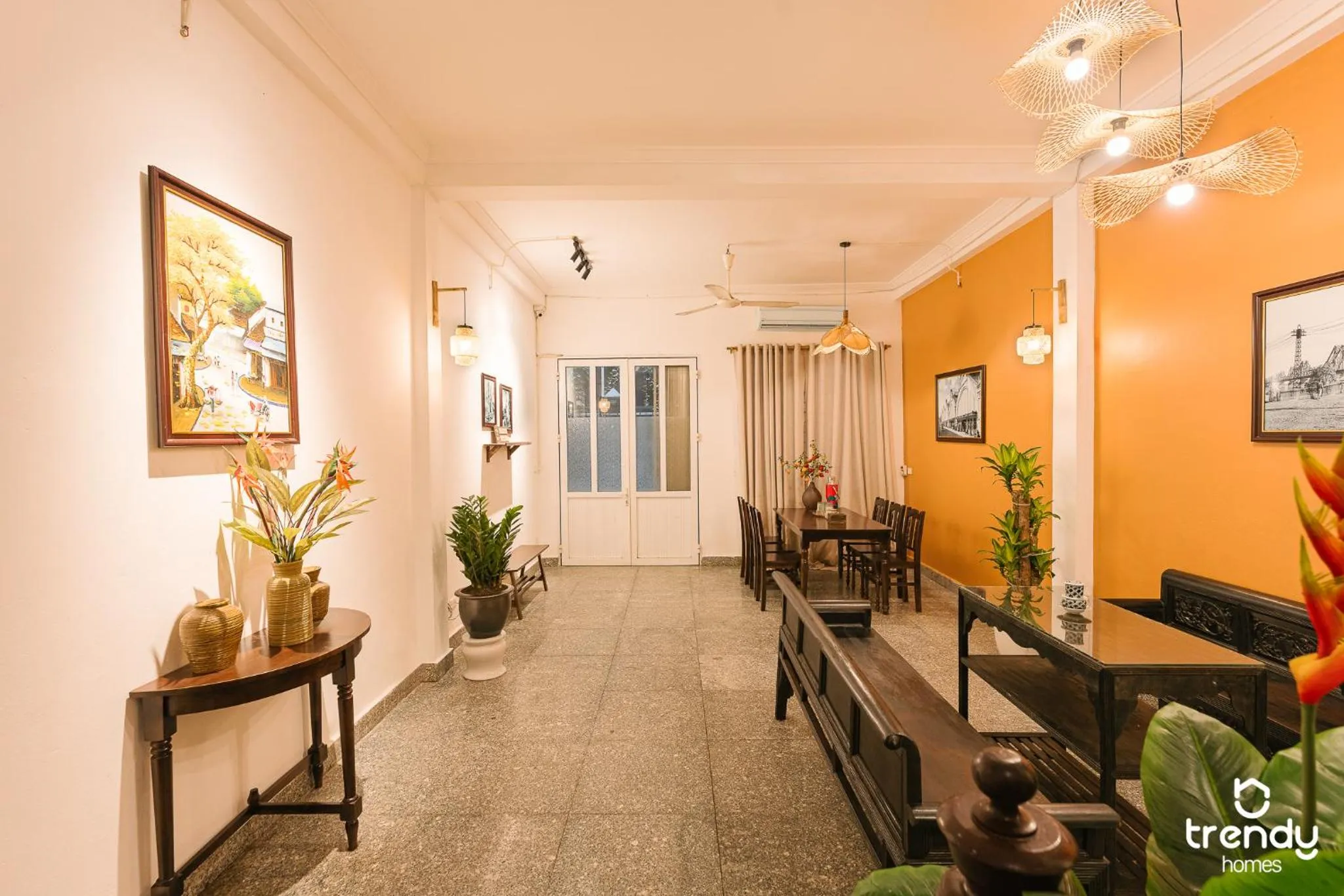 Seating area in OH Trendy homes Hoan Kiem PNL1