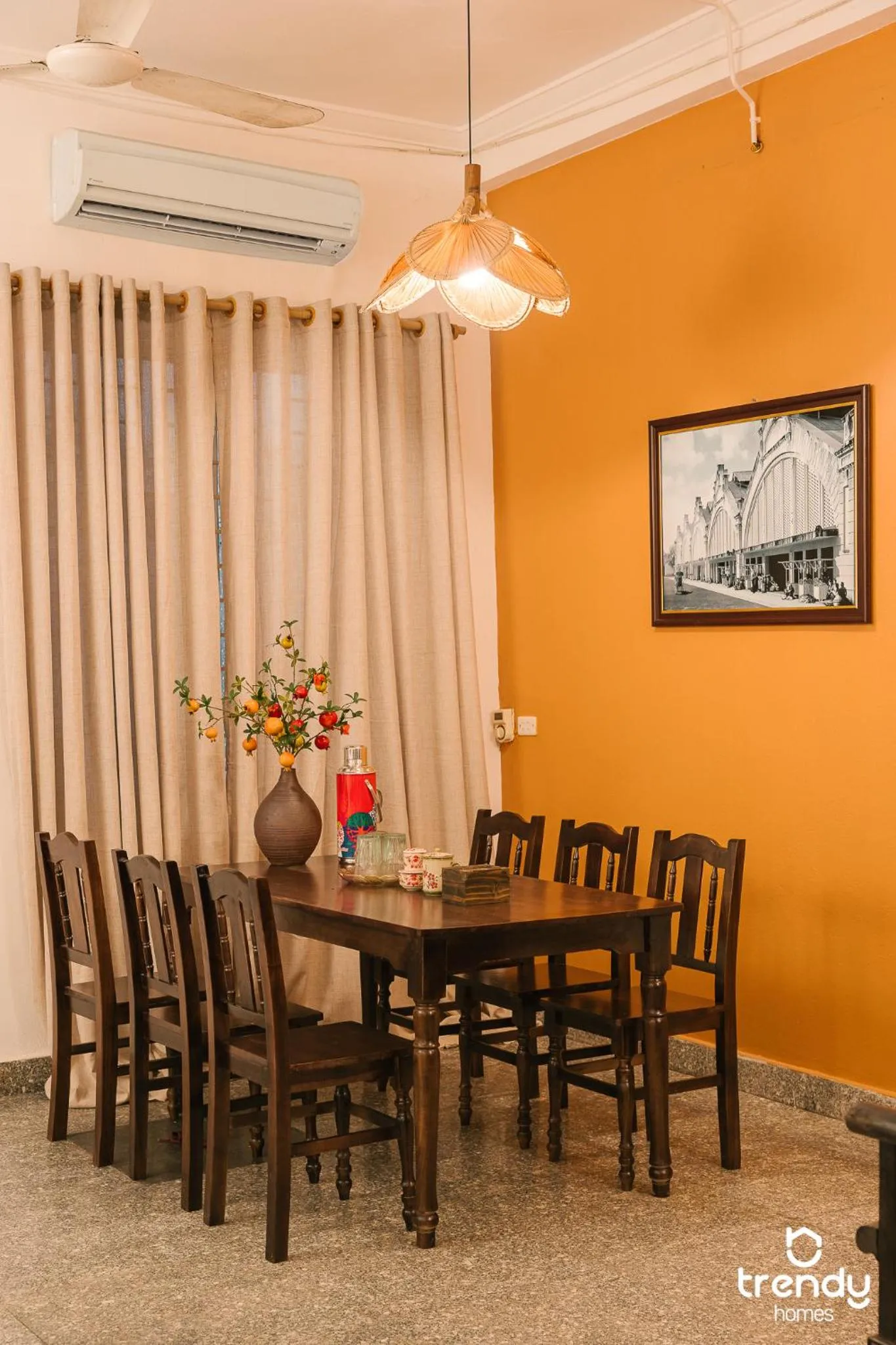 Dining area in OH Trendy homes Hoan Kiem PNL1