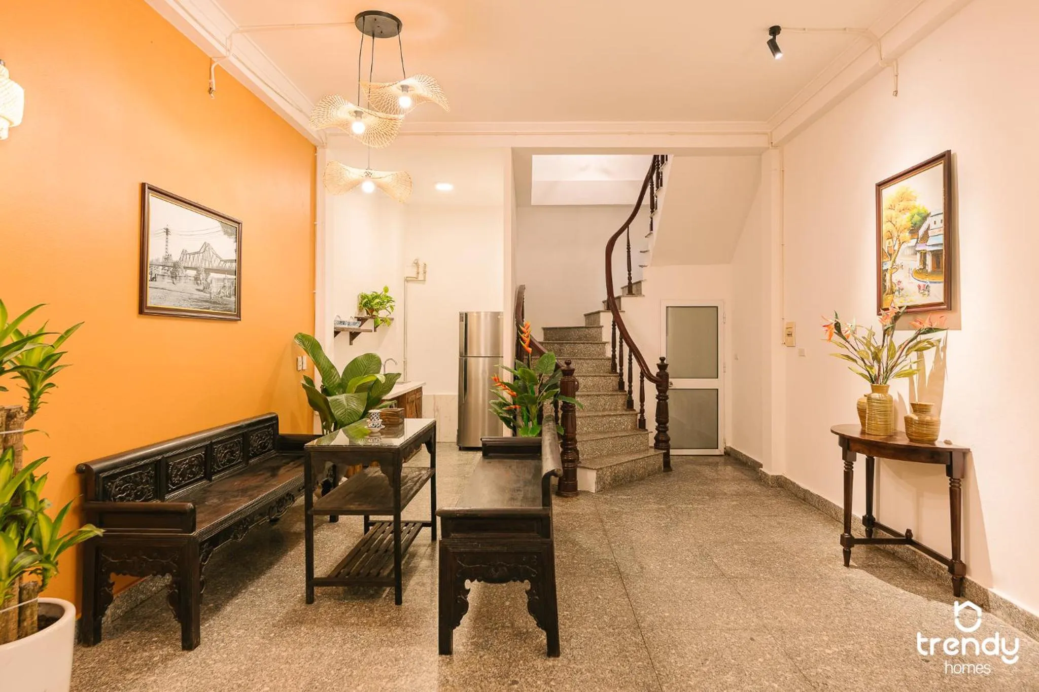 Seating area in OH Trendy homes Hoan Kiem PNL1