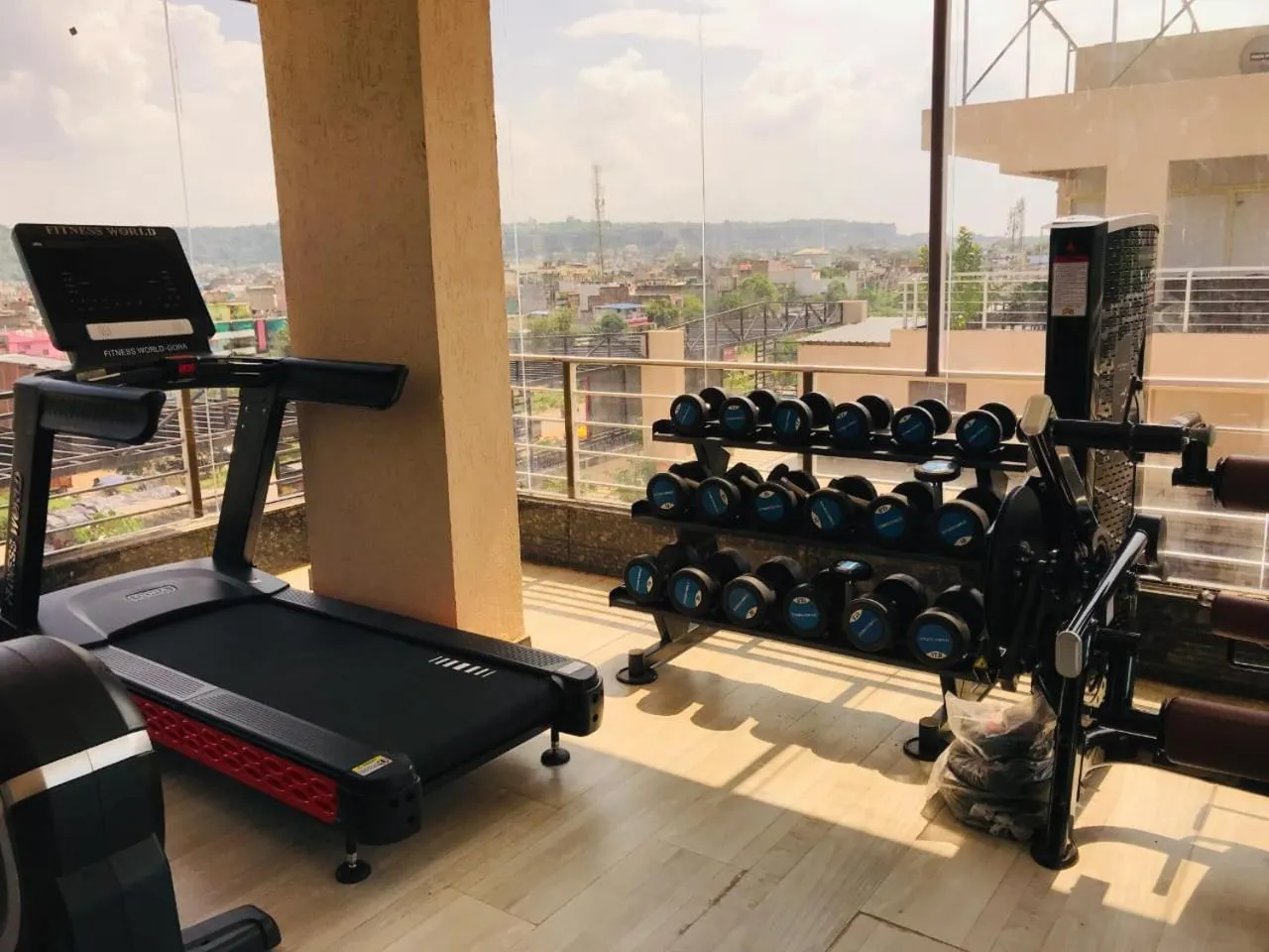 Fitness centre/facilities in Regenta Place Gwalior
