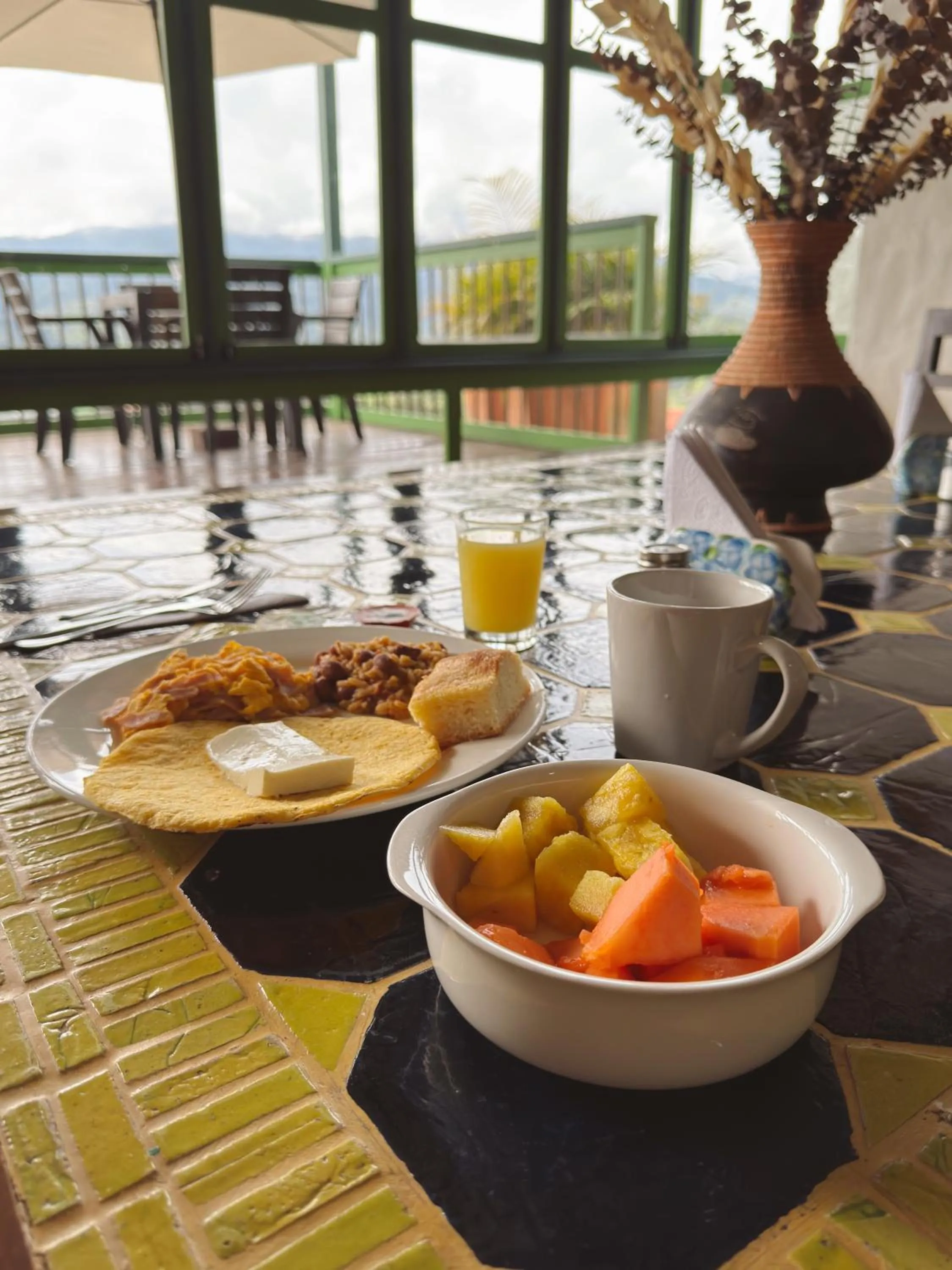 Breakfast in El Despertar Hotel