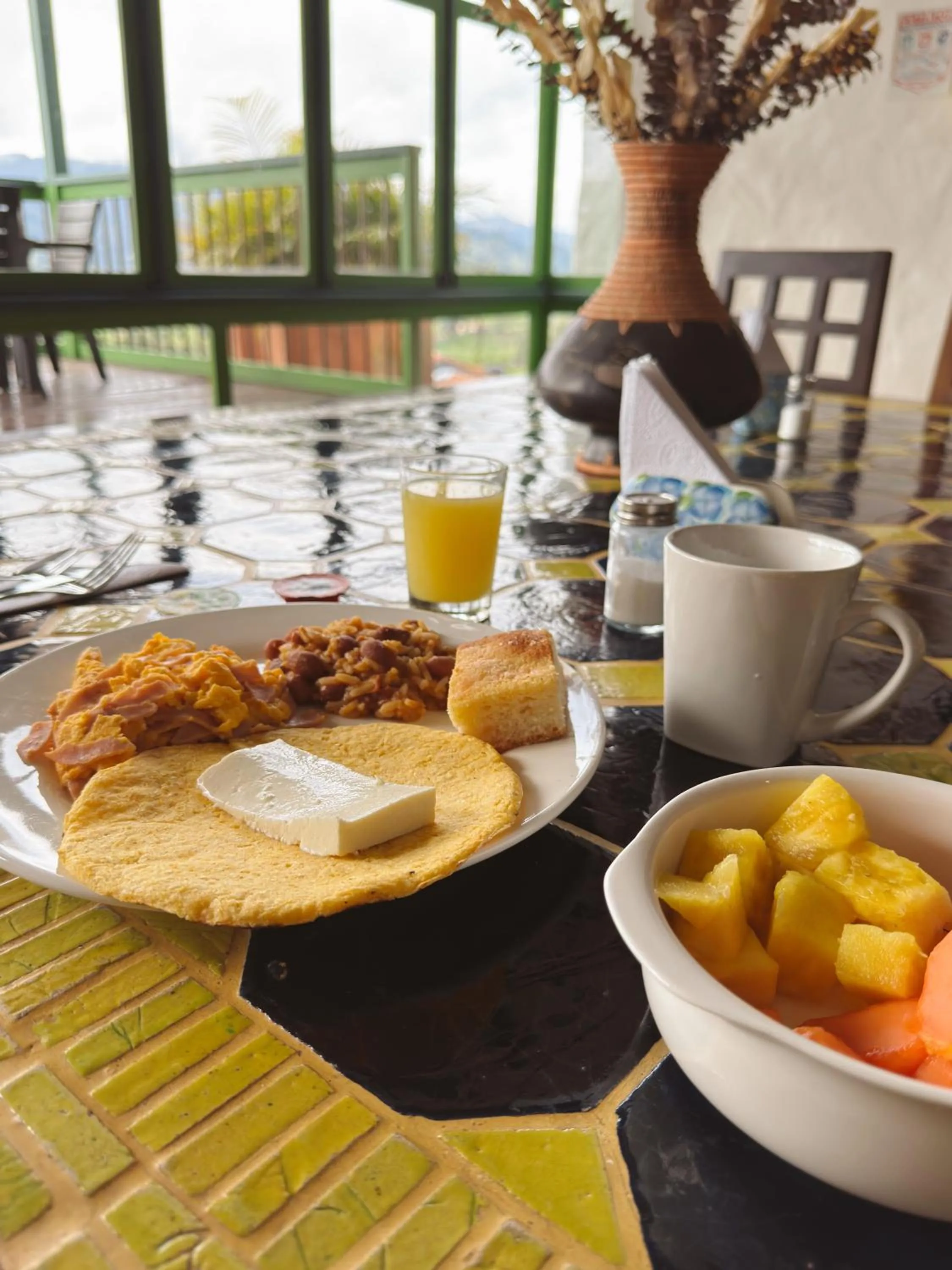Breakfast in El Despertar Hotel