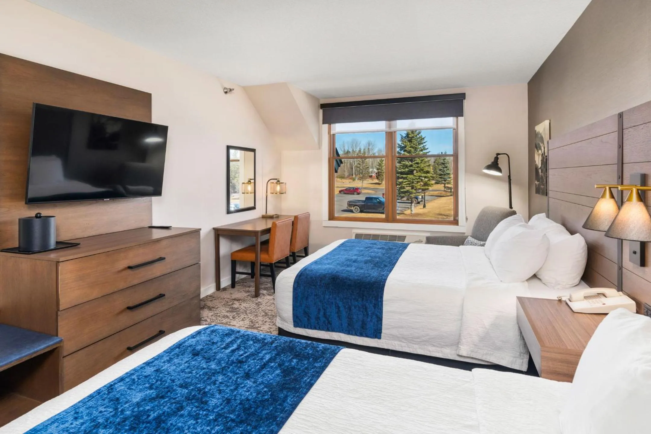 Bed in Grand Superior Lodge