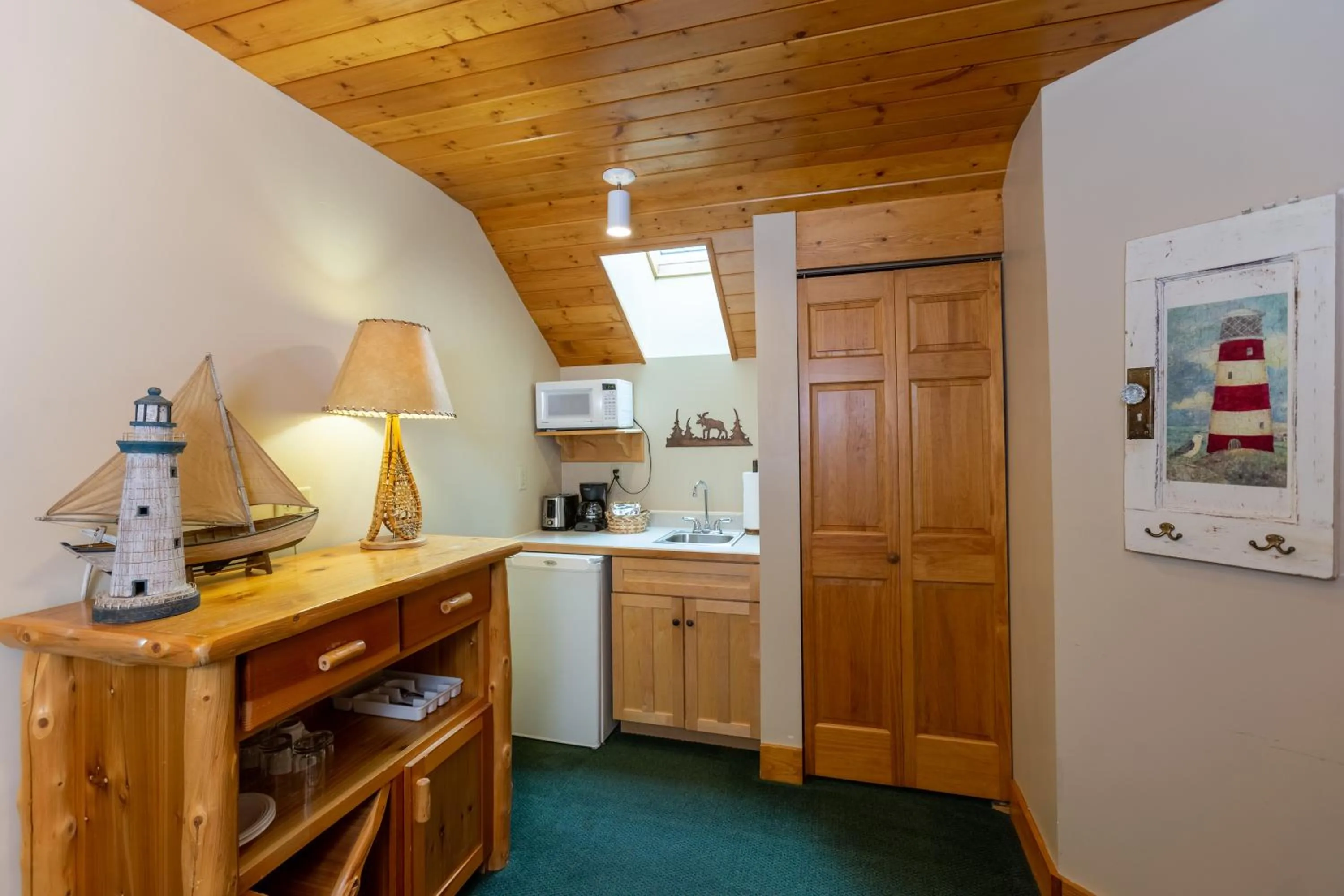 Kitchen or kitchenette in Grand Superior Lodge