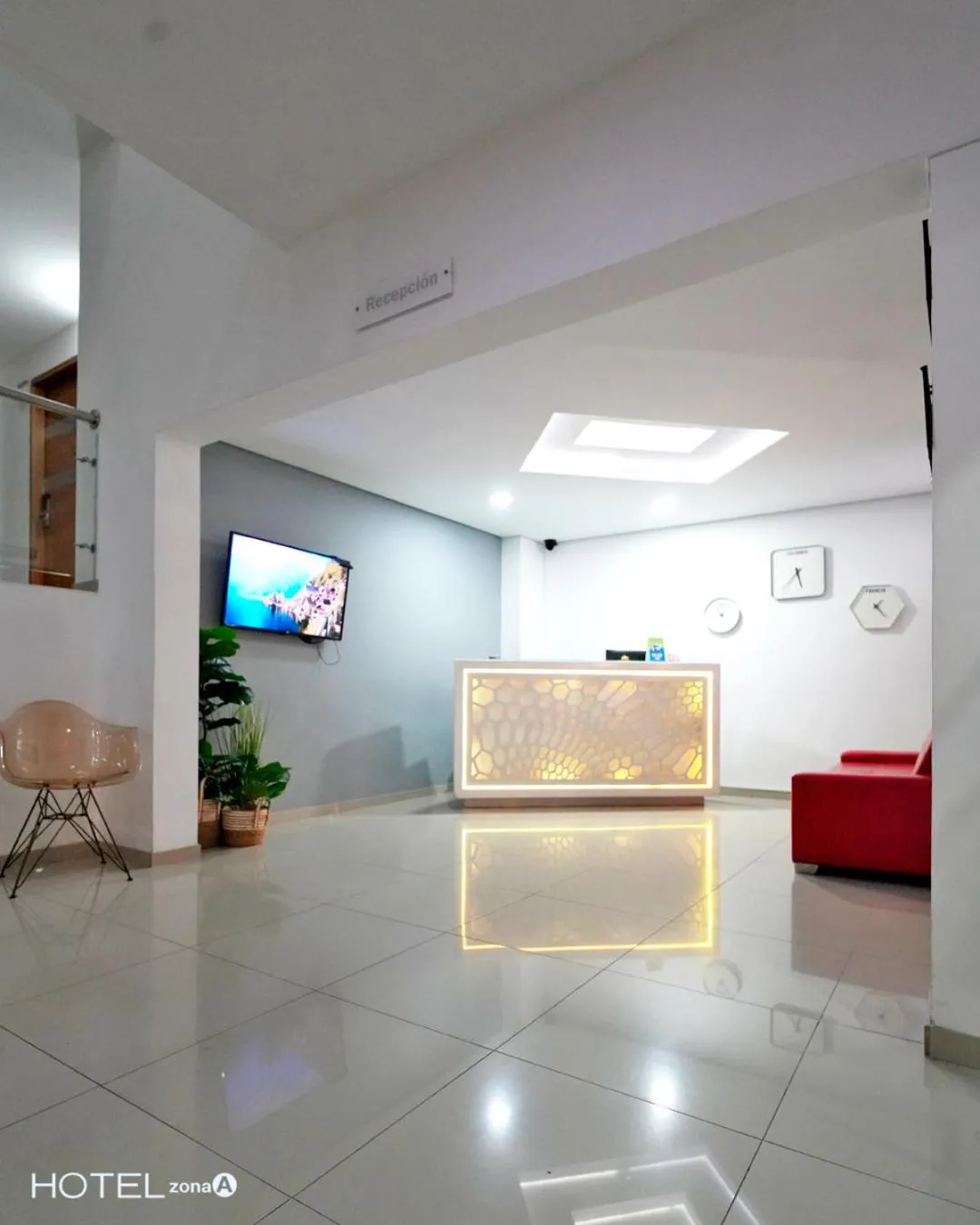 Lobby or reception in Hotel Zona A