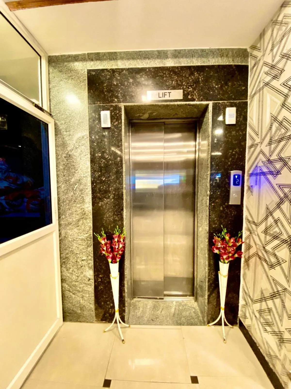 Property building in Hotel Sky Park