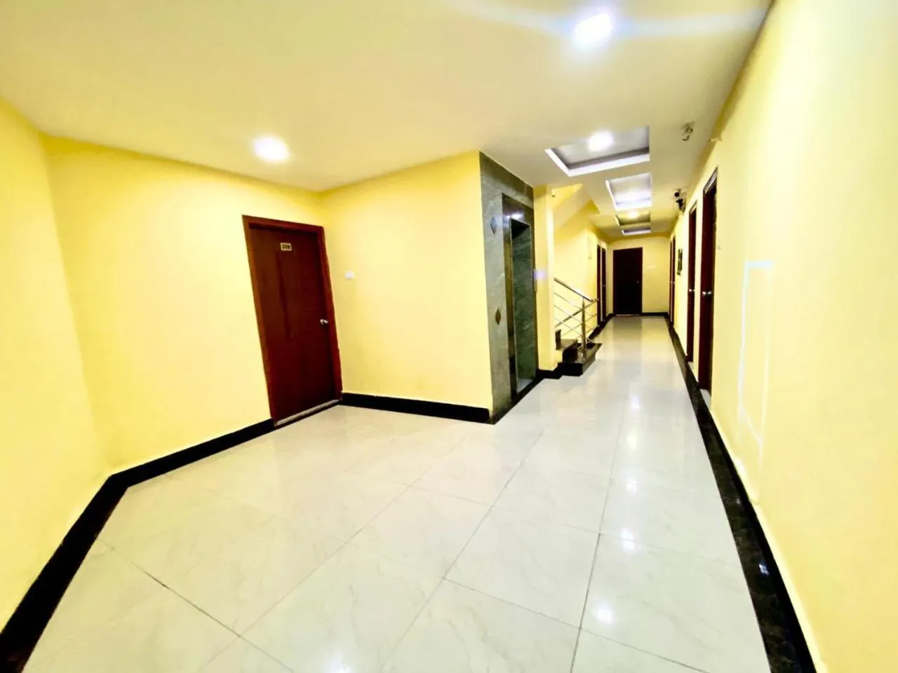 Property building in Hotel Sky Park