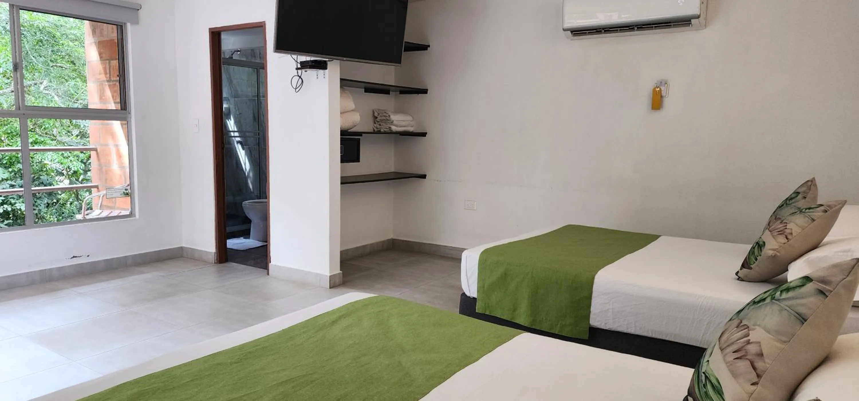 Bed in Hotel Parador del Gitano