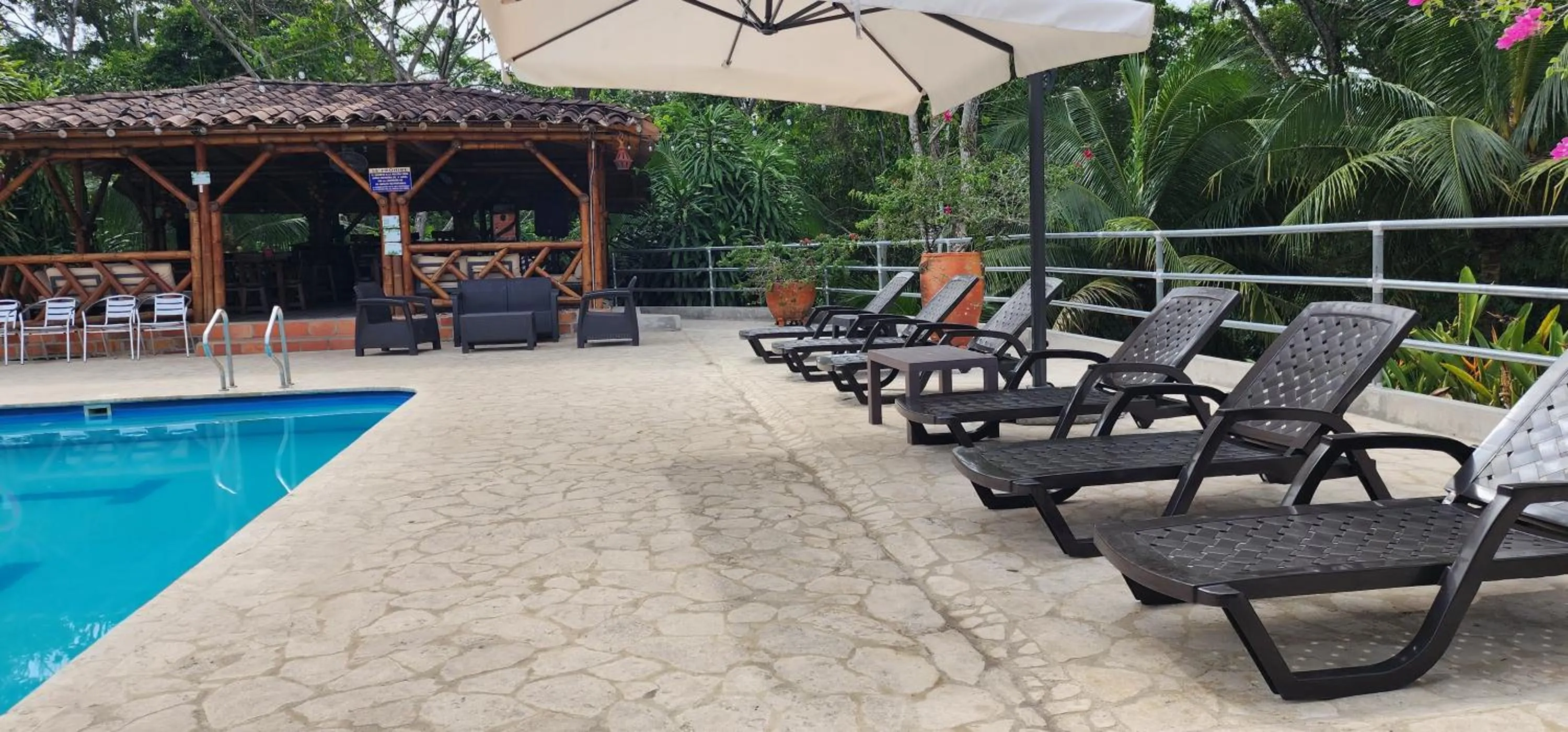 Solarium in Hotel Parador del Gitano