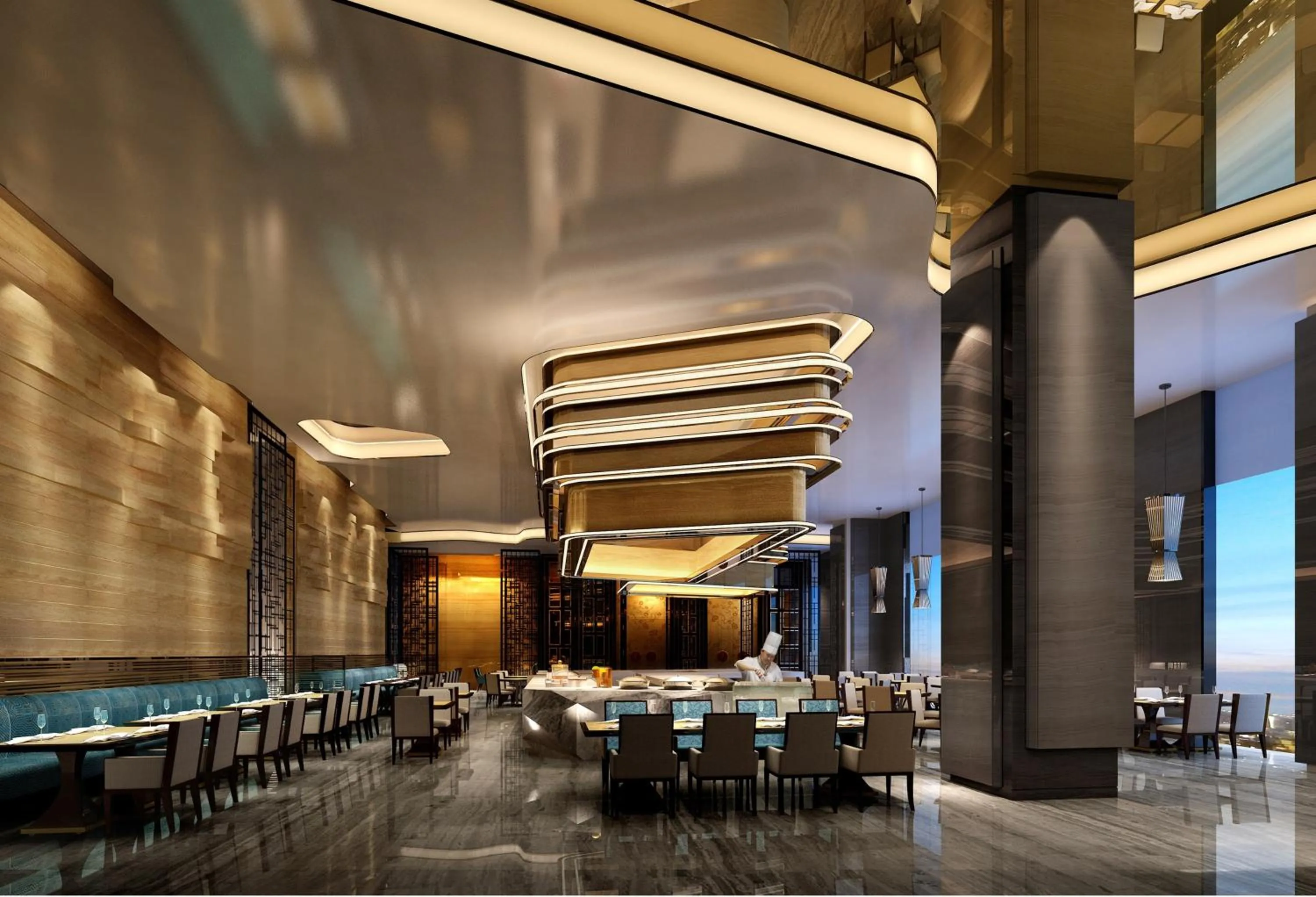 Restaurant/places to eat in Wanda Realm Longyan