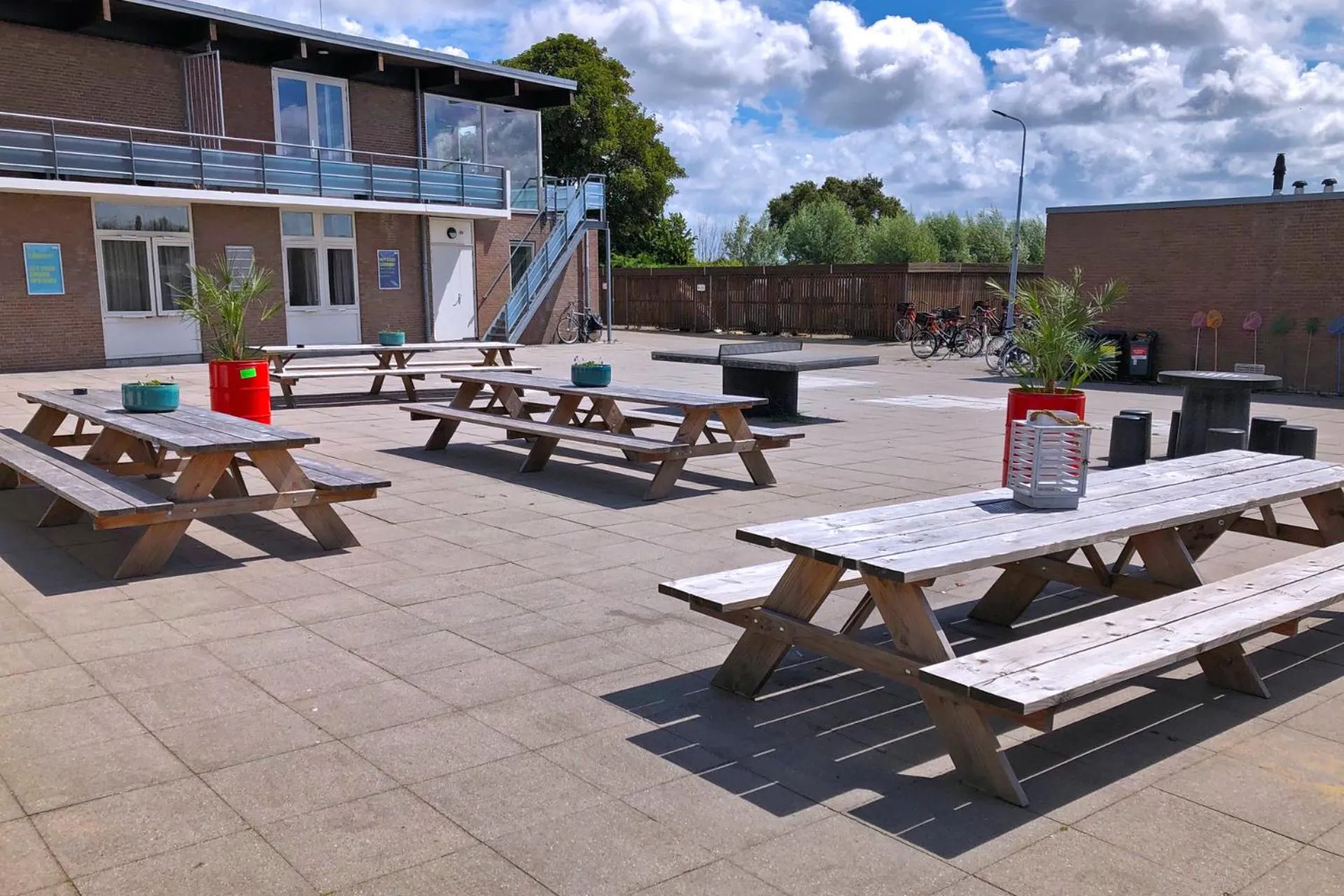 Garden in Stayokay Hostel Noordwijk