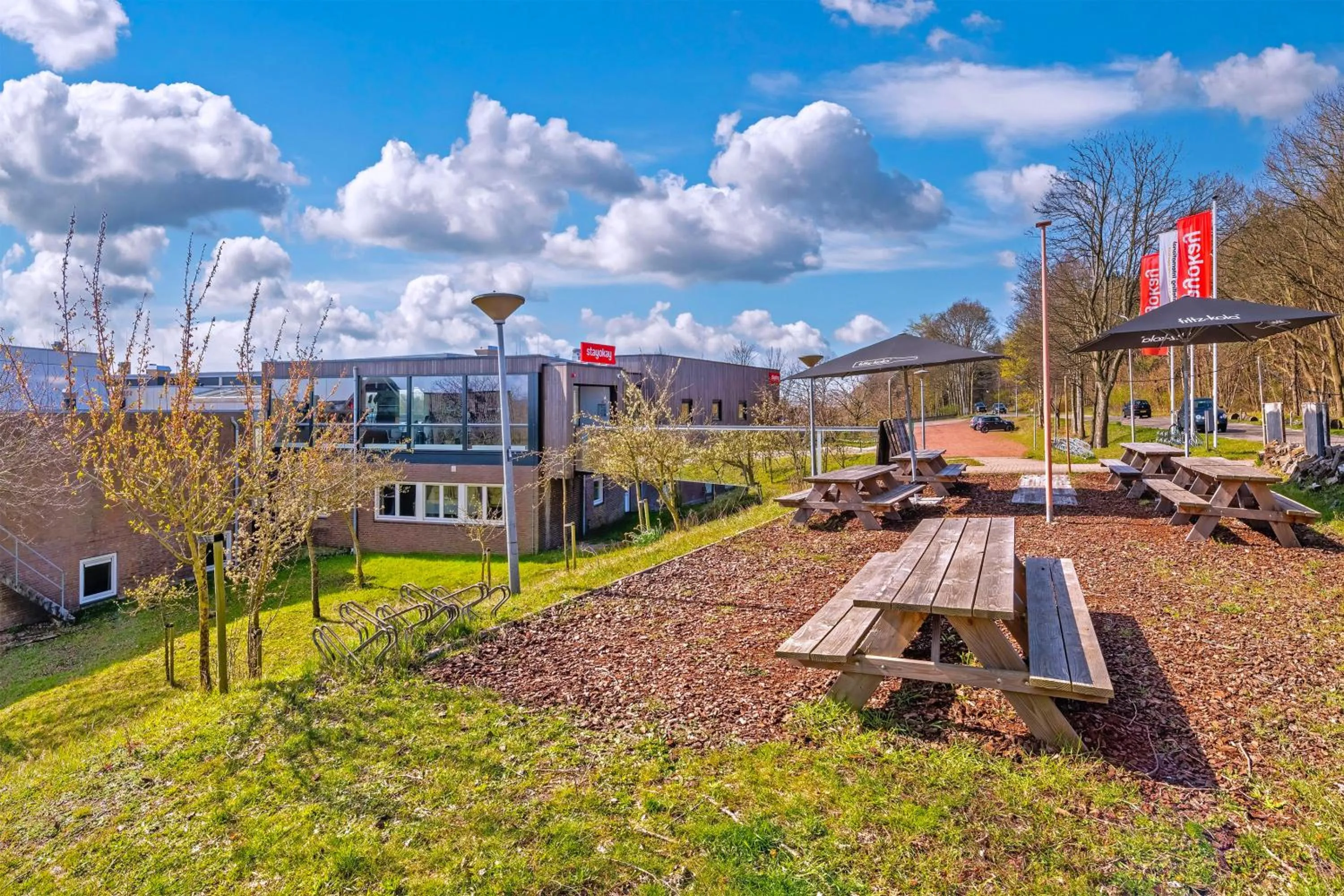 Balcony/Terrace in Stayokay Hostel Noordwijk