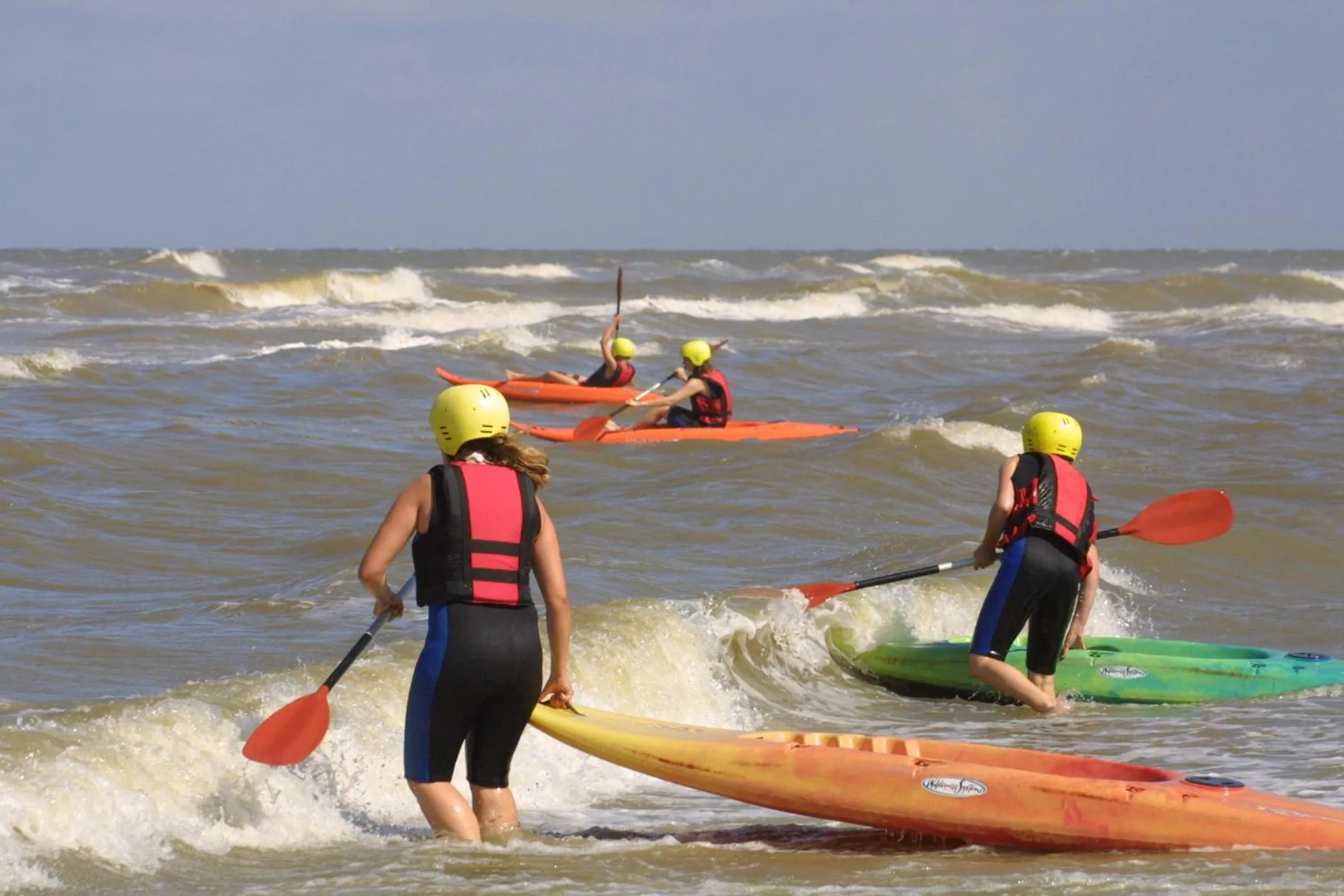 Canoeing in Stayokay Hostel Noordwijk