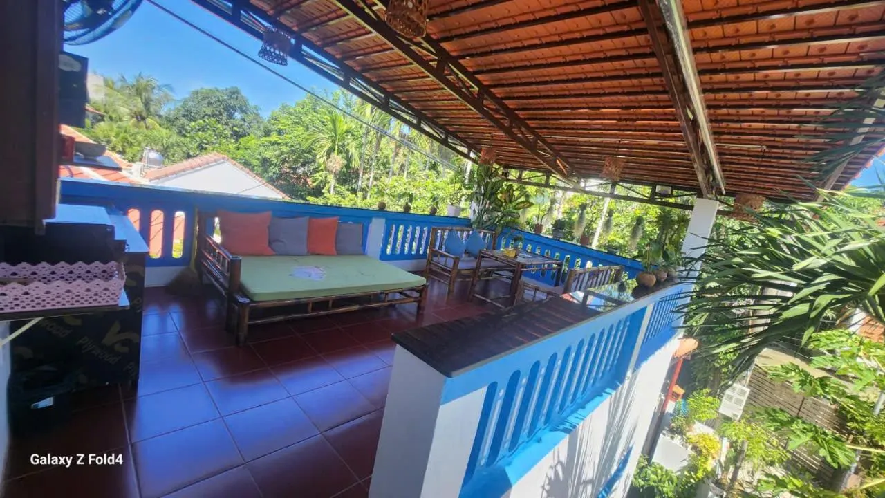 Balcony/Terrace in Local Beach Homestay