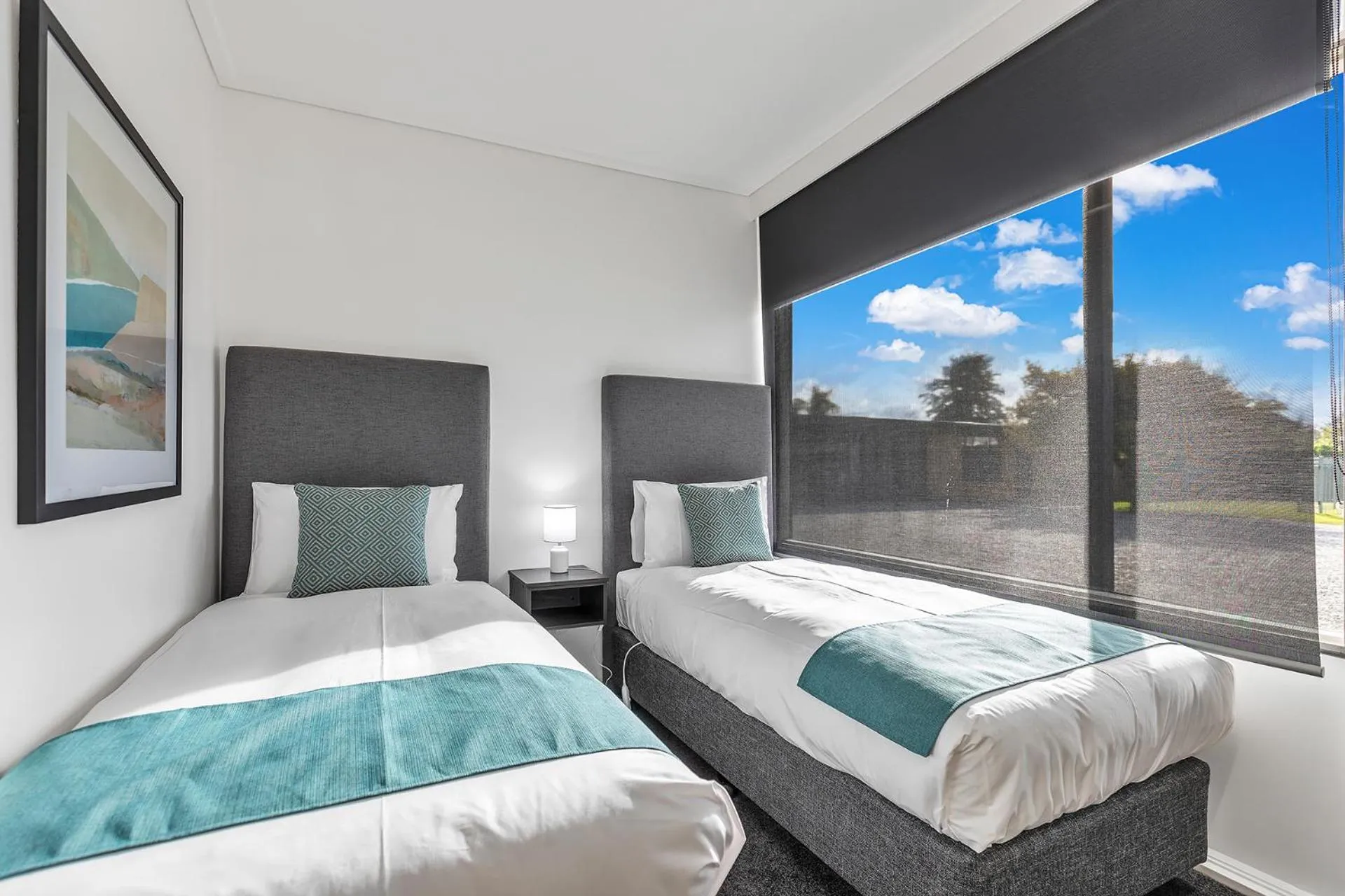 Bed in Rochester Motel