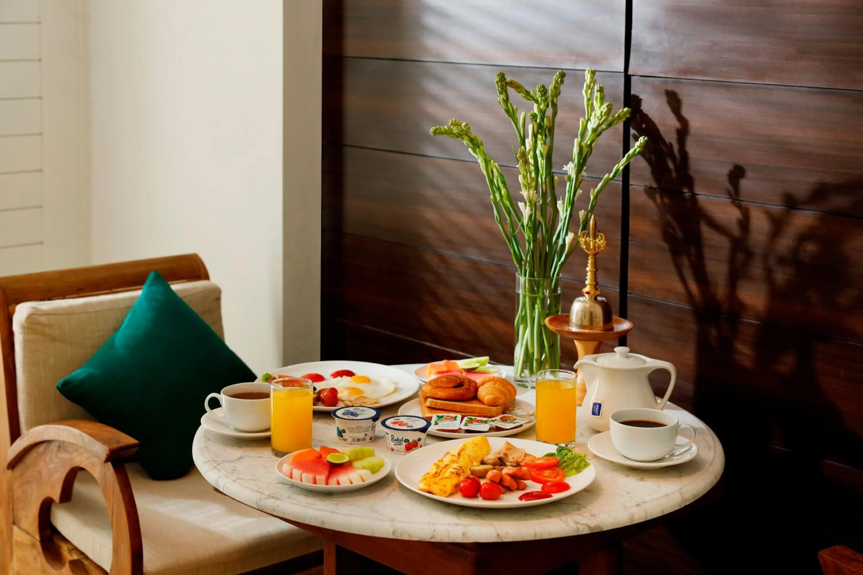 Food and drinks in Bajra Bali Villa Seminyak