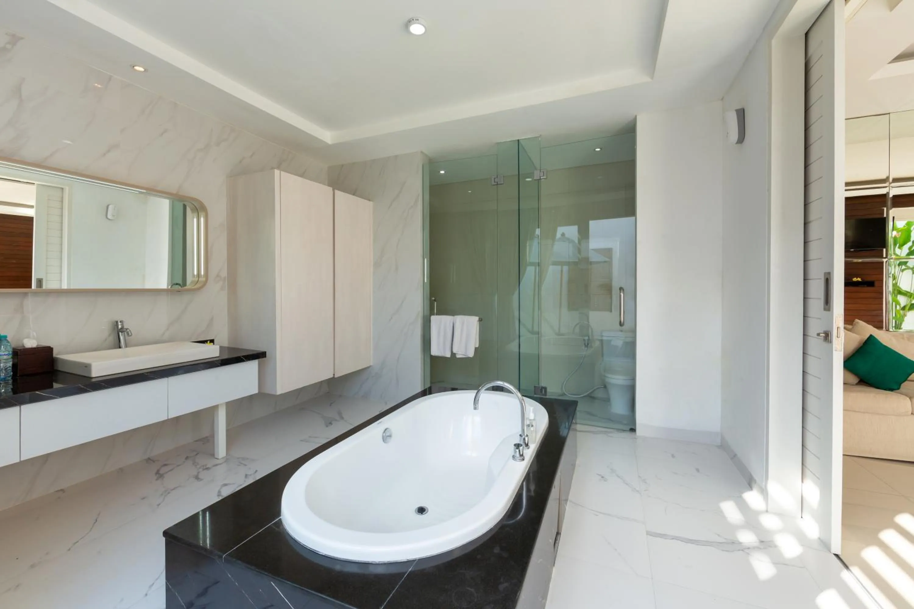 Bath in Bajra Bali Villa Seminyak