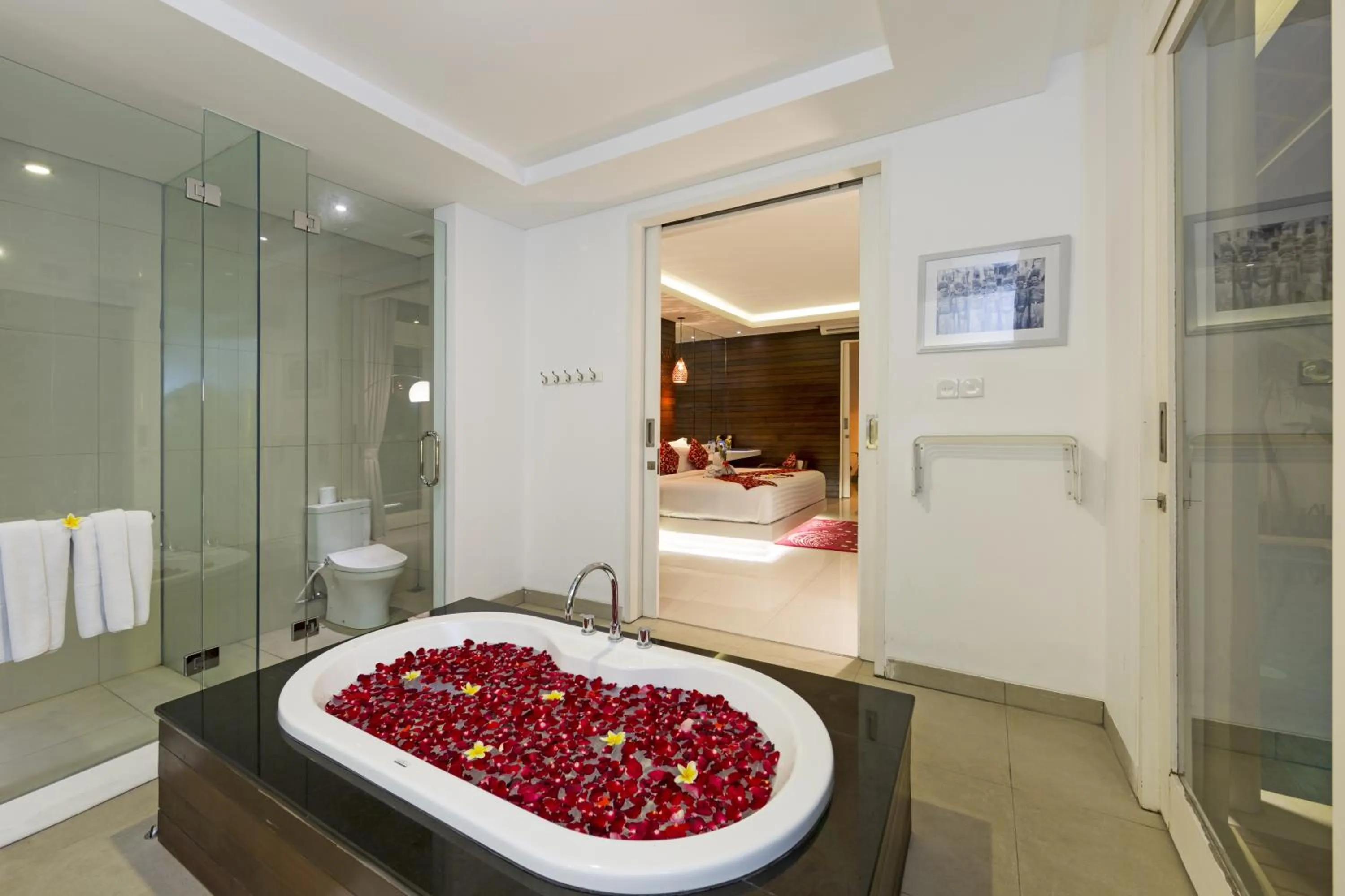 Shower in Bajra Bali Villa Seminyak