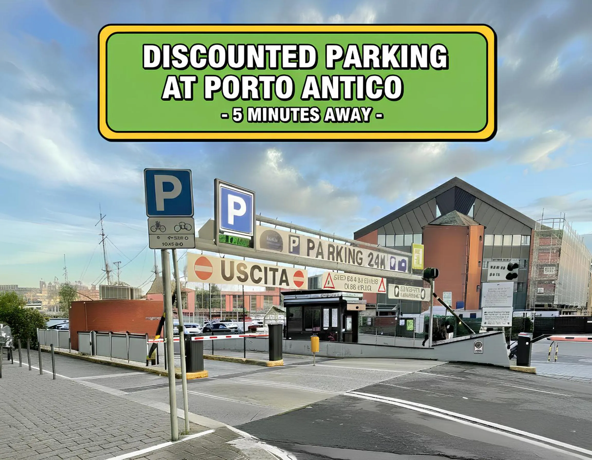 Parking in Genova Porto Antico Boutique Rooms