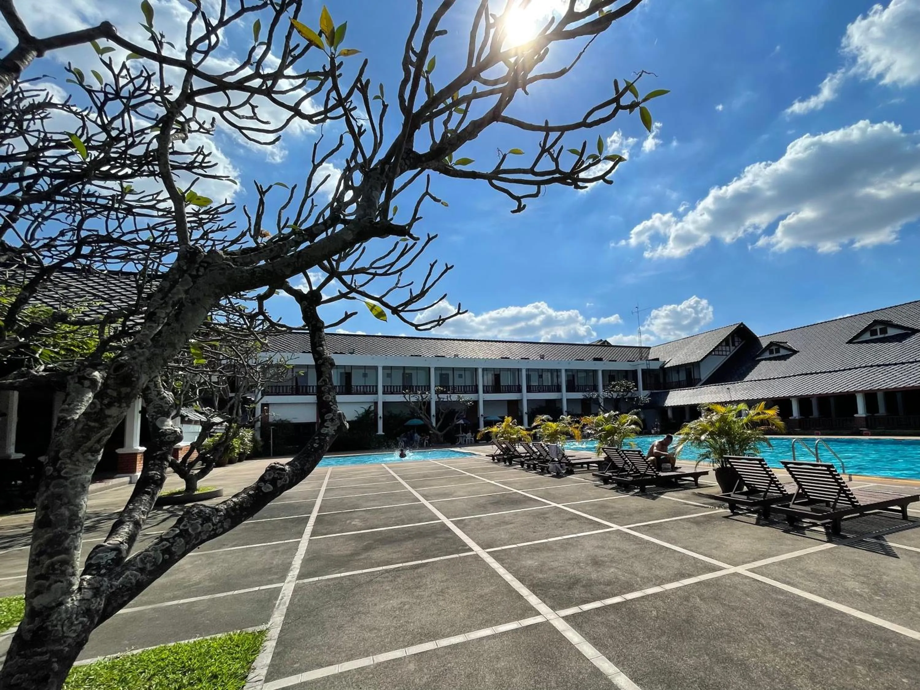 Swimming pool in Korat Resort Hotel