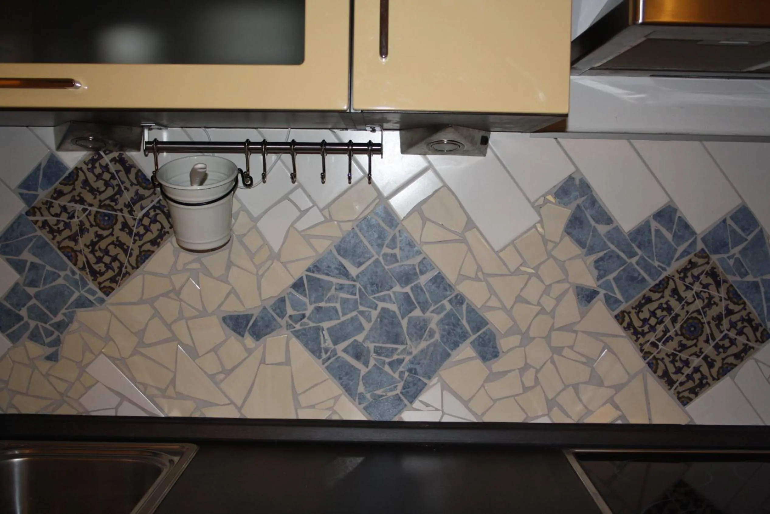 Kitchen or kitchenette in Apartments Villa del Arte
