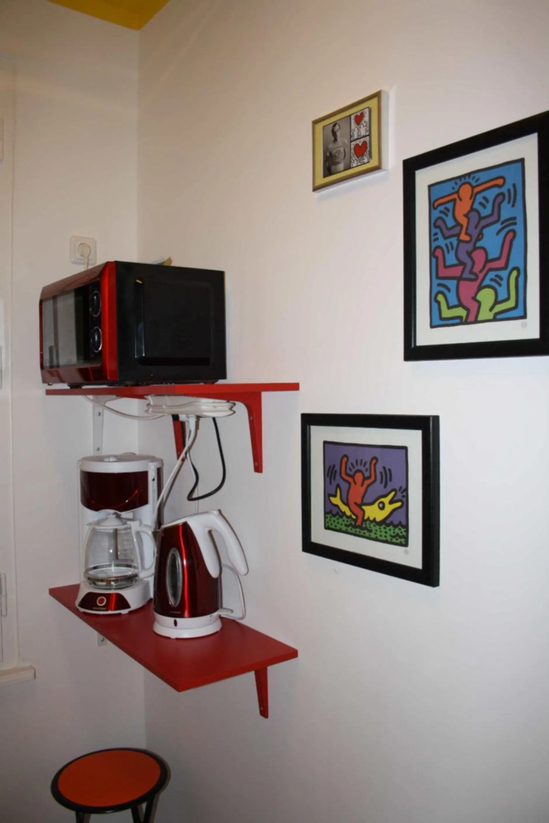 Kitchen or kitchenette in Apartments Villa del Arte