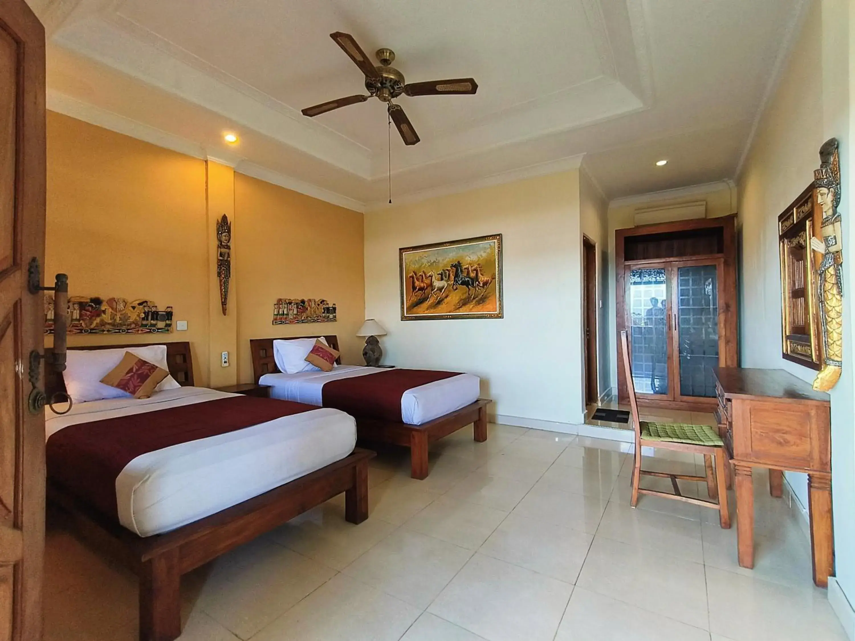 Twin Room in Warji House 2 Bisma Twin Room in Warji House 2 Bisma