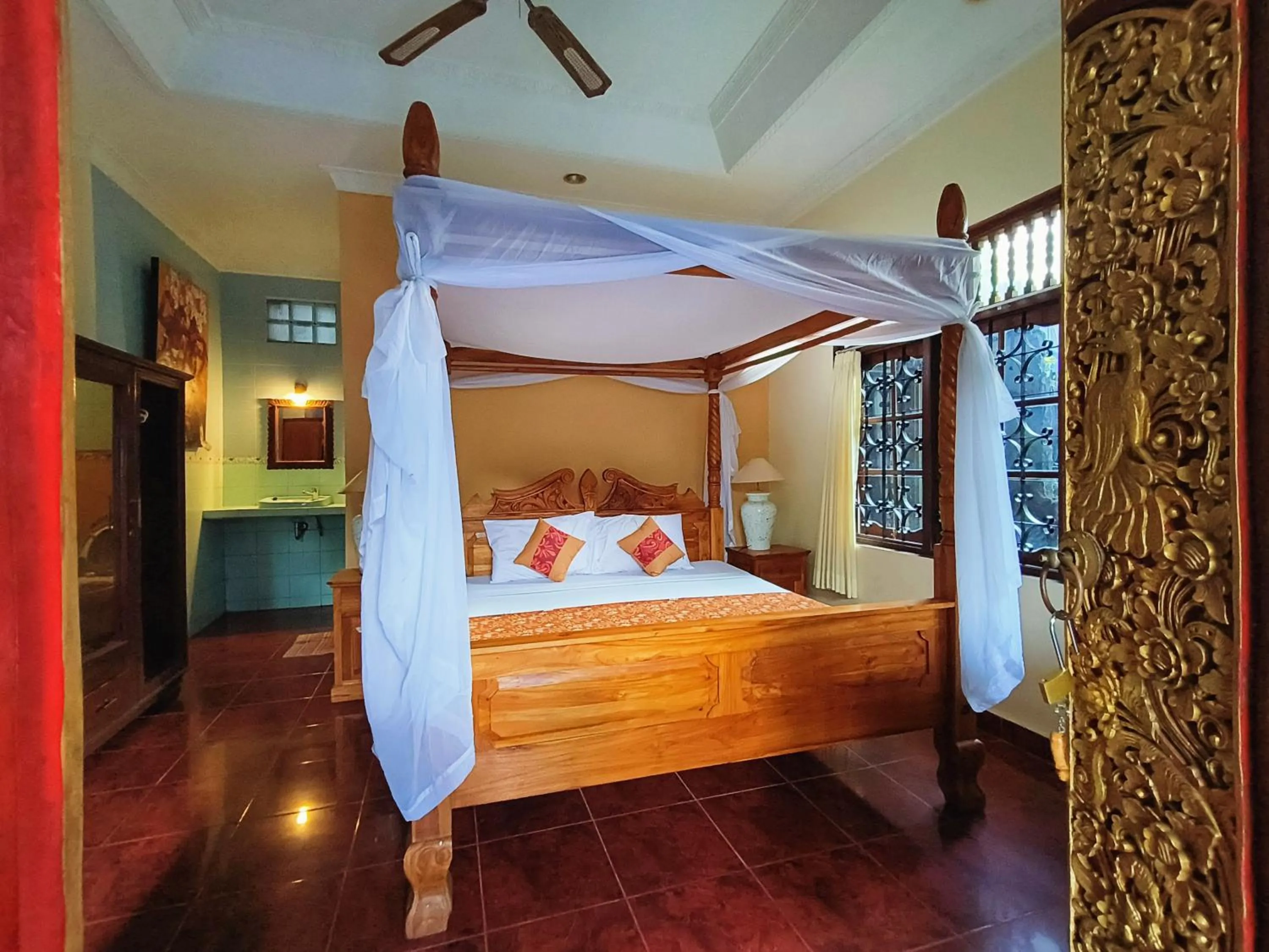 Bedroom, Bed in Warji House 2 Bisma