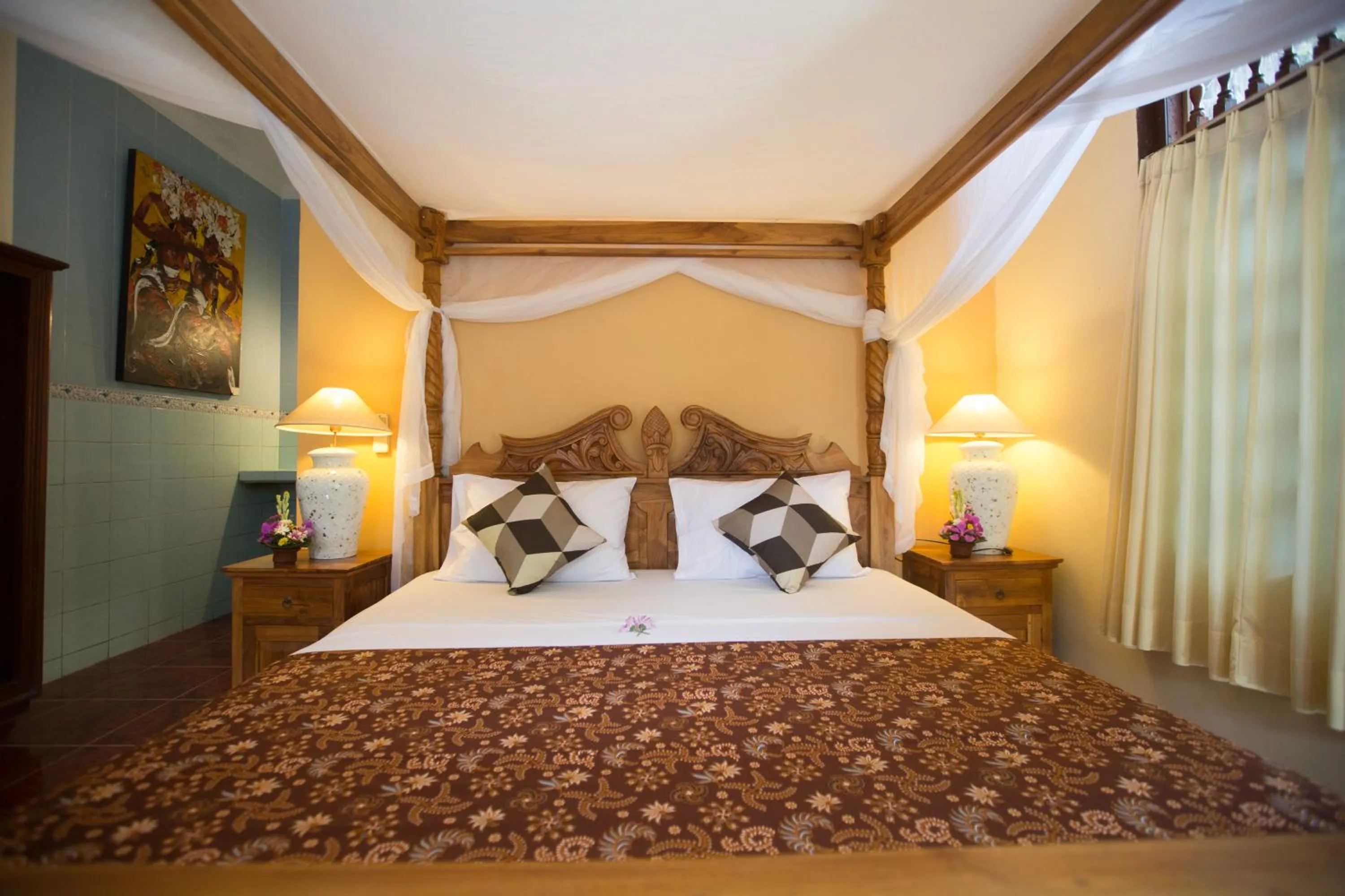 Bedroom, Bed in Warji House 2 Bisma