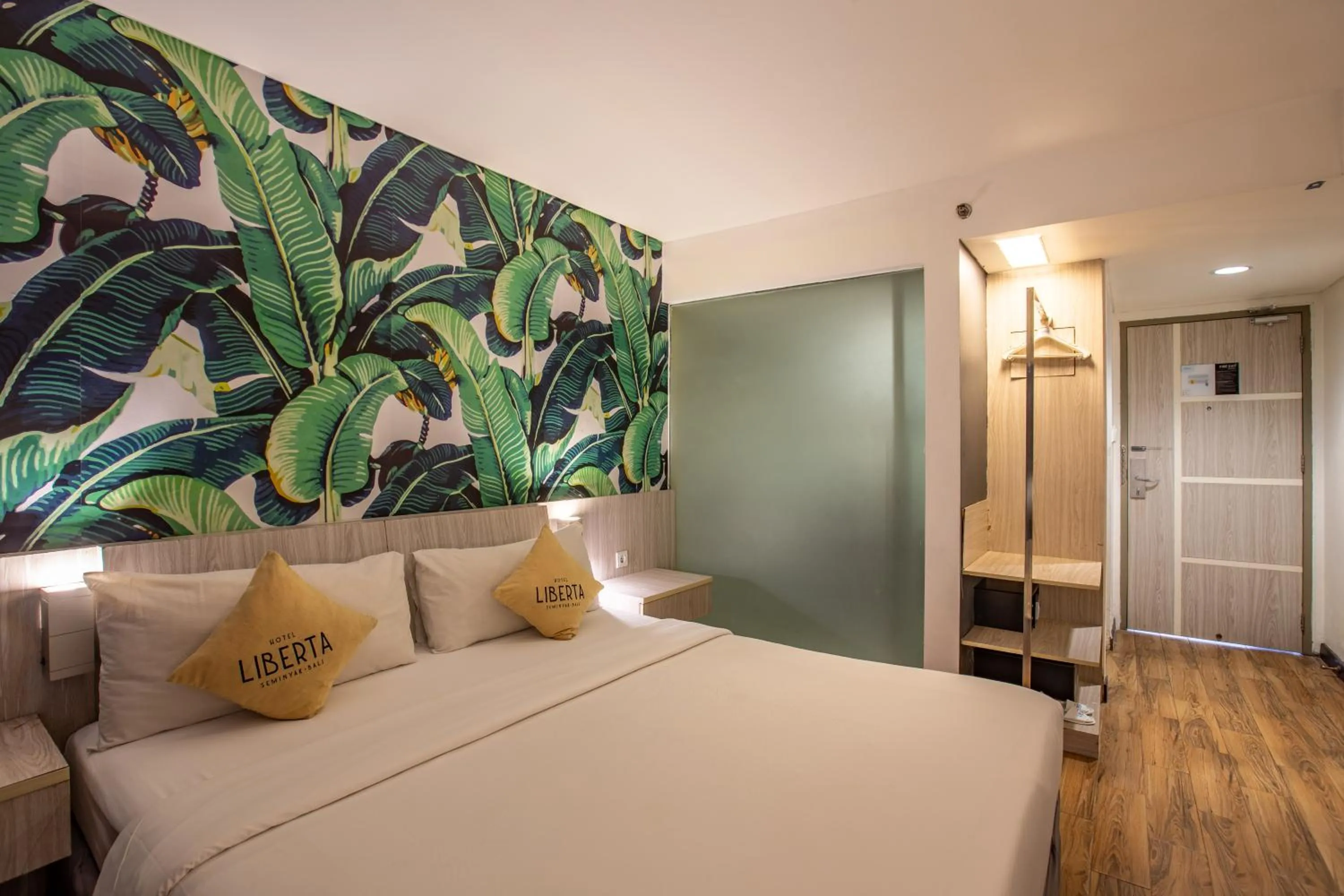 Bedroom, Bed in Liberta Seminyak Hotel