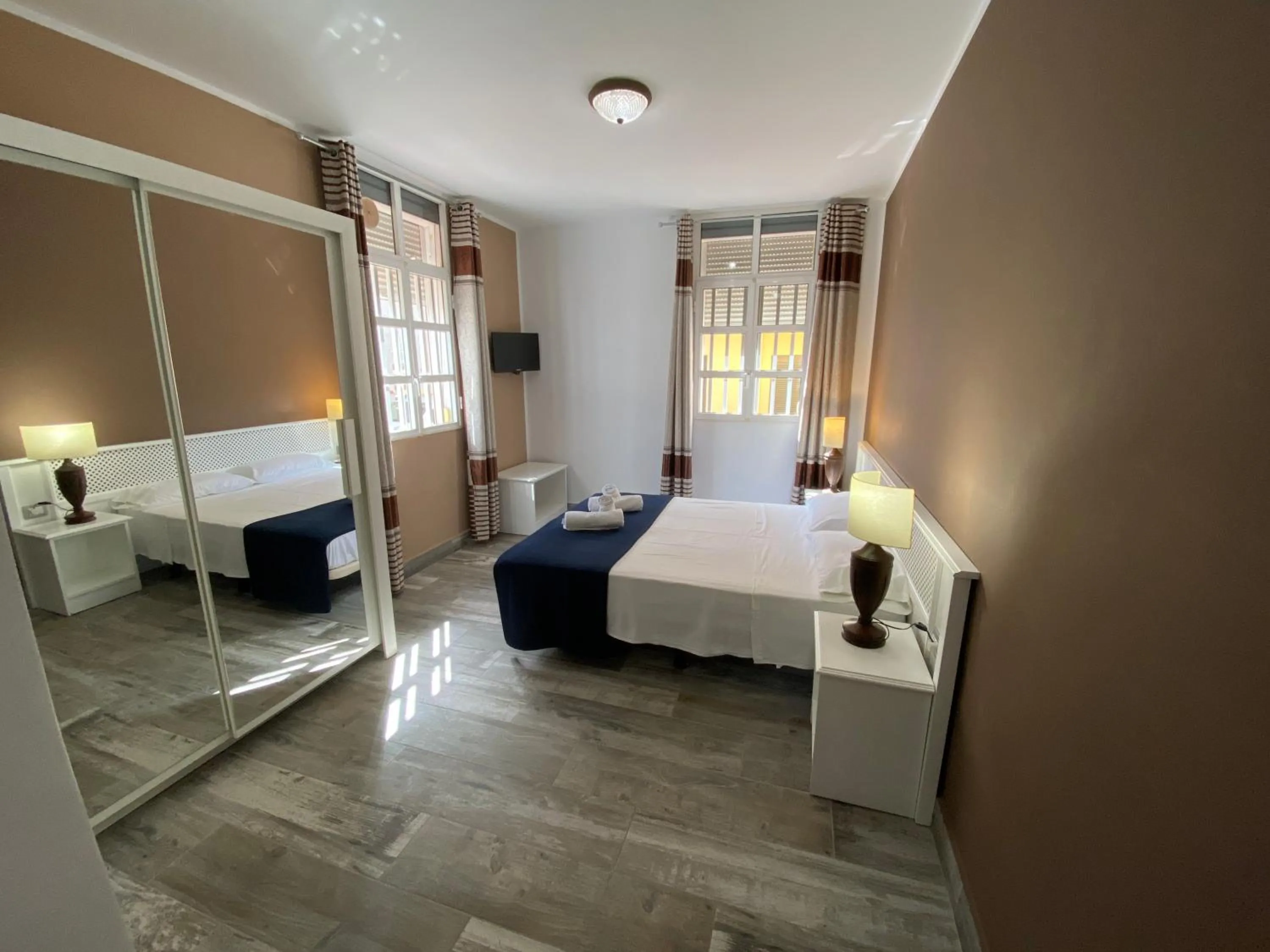 Bedroom, Bed in Pensión Cassandra