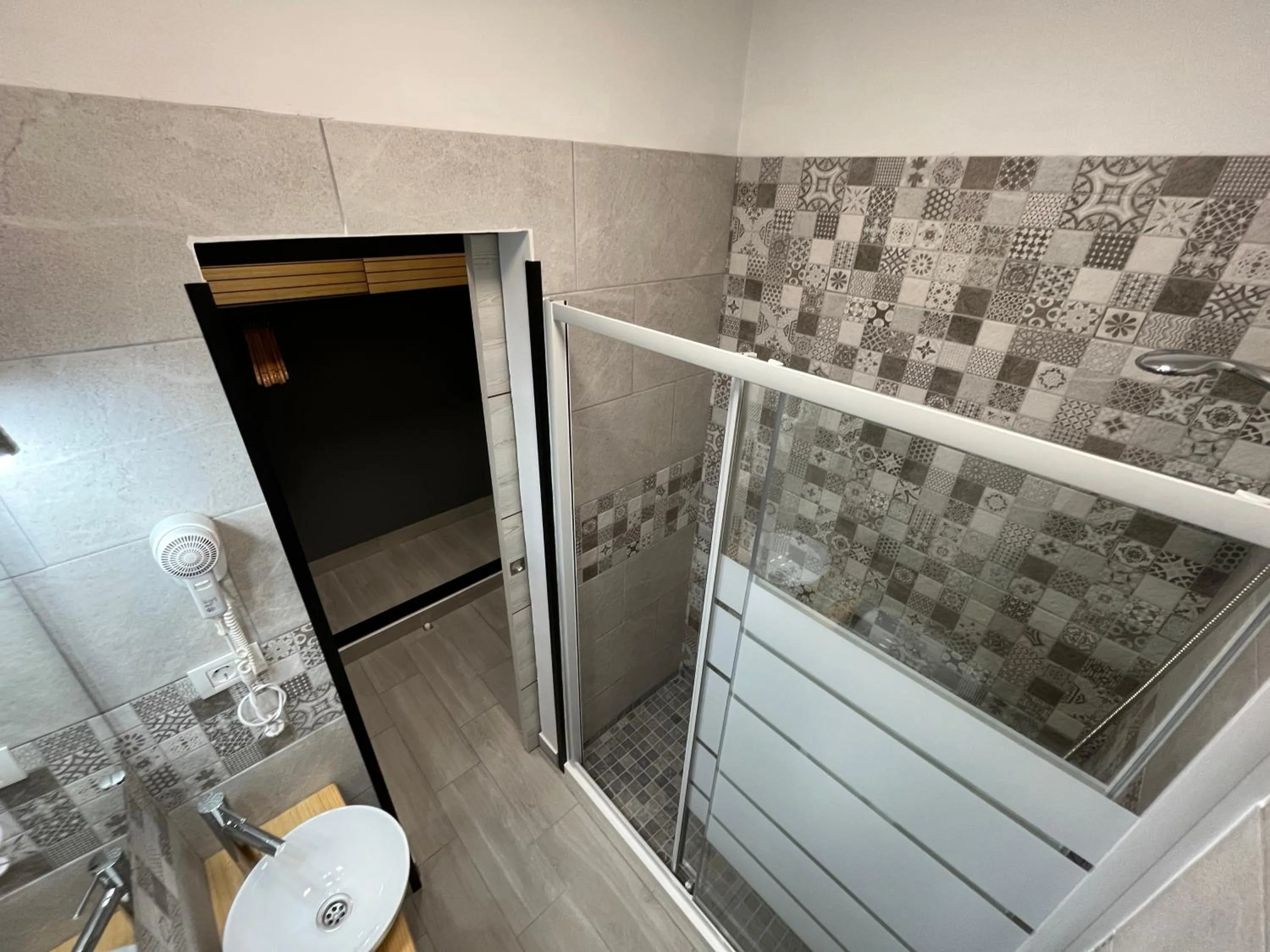 Bathroom in Pensión Cassandra