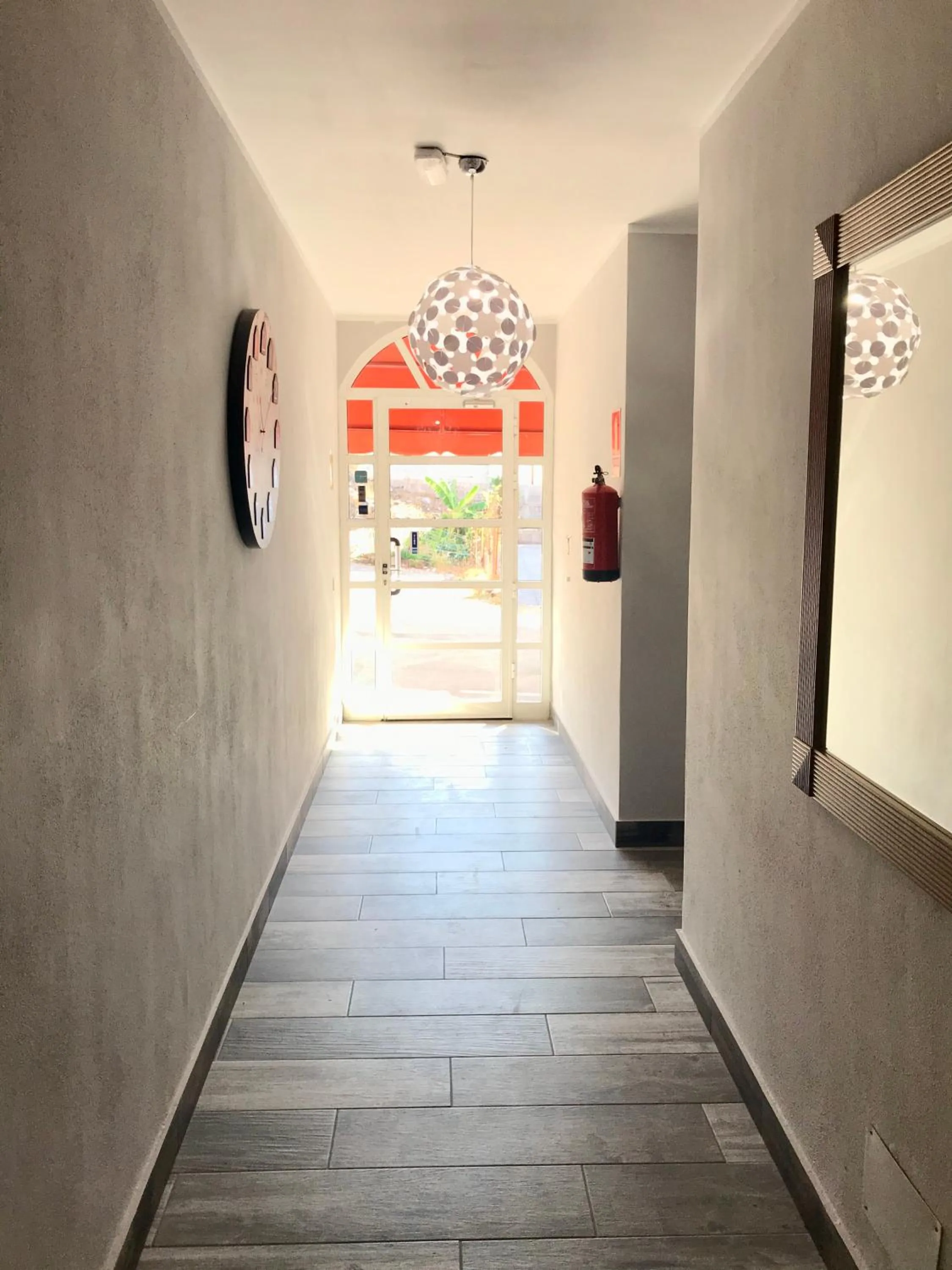 Lobby or reception in Pensión Cassandra