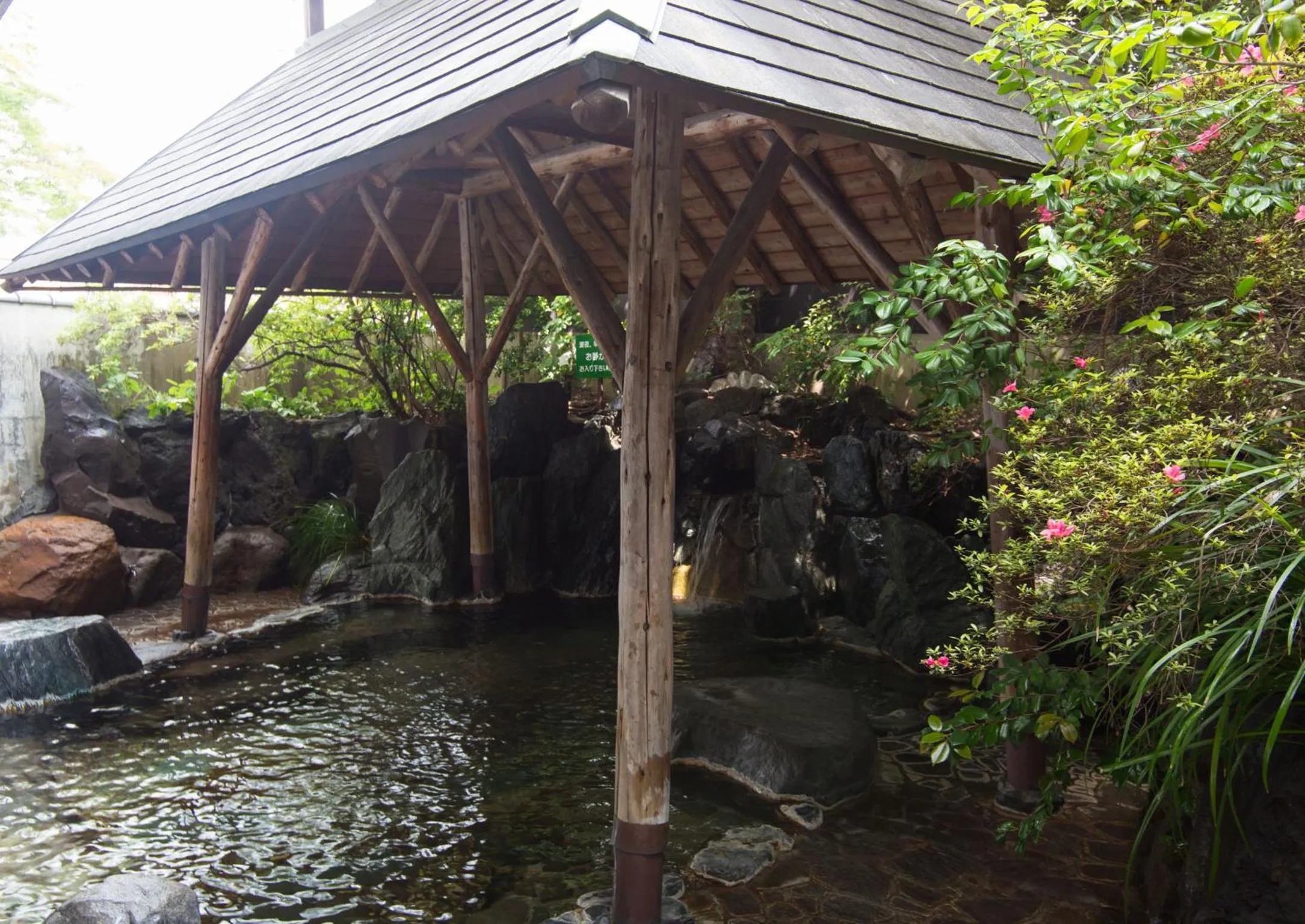 Open Air Bath in Izuito Onsen Daitokan