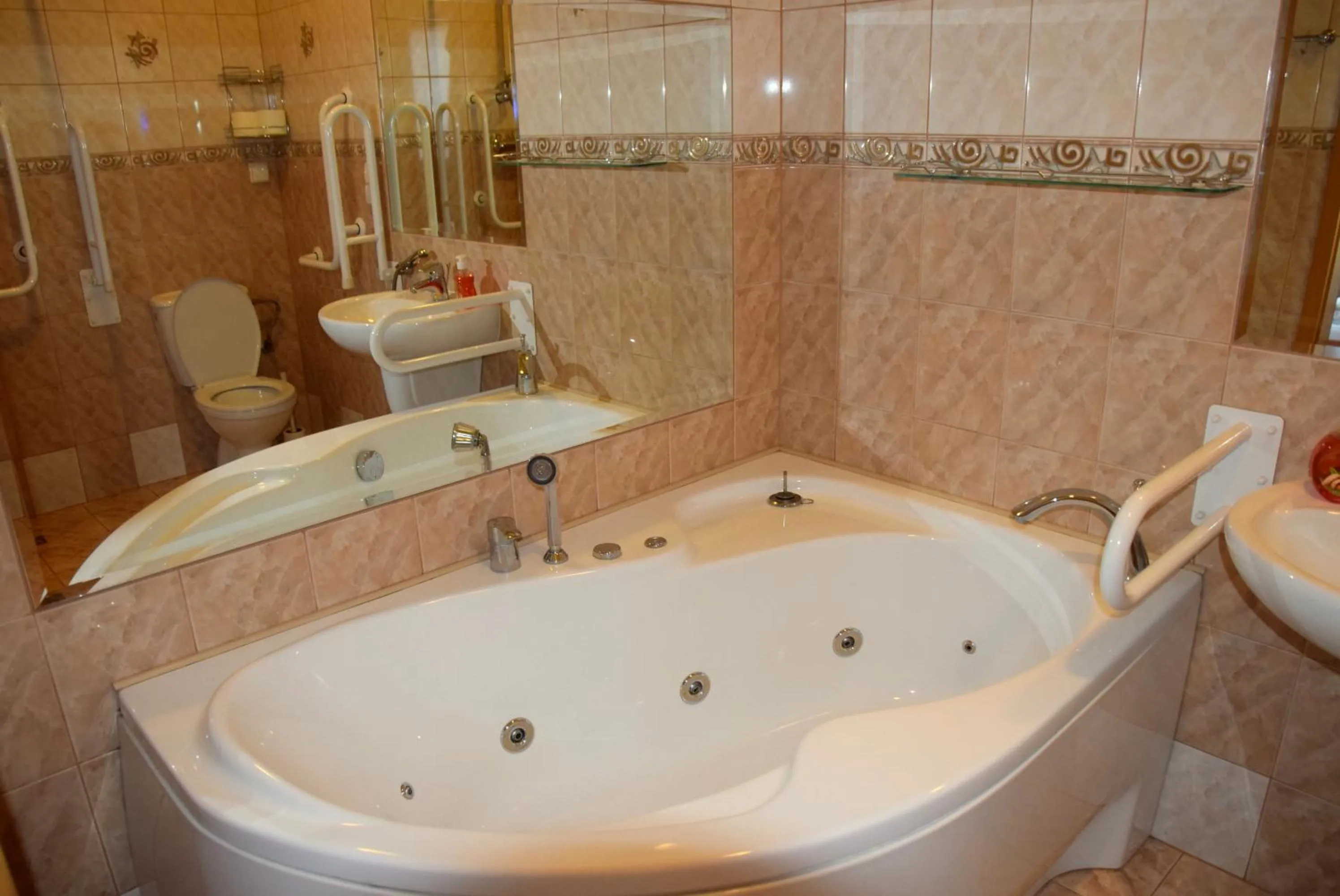 Bathroom in Zajazd Kwadrat