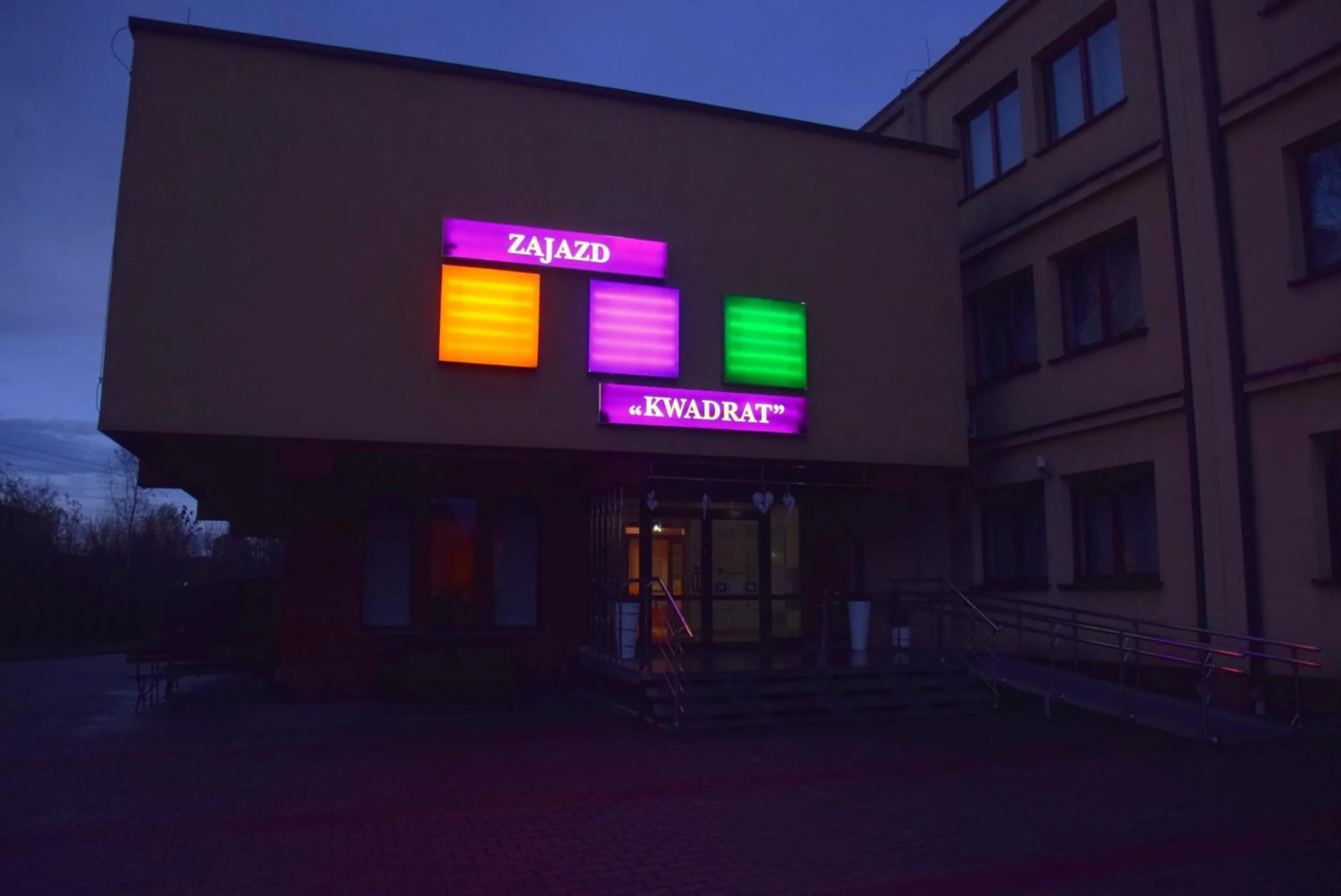 Facade/entrance in Zajazd Kwadrat