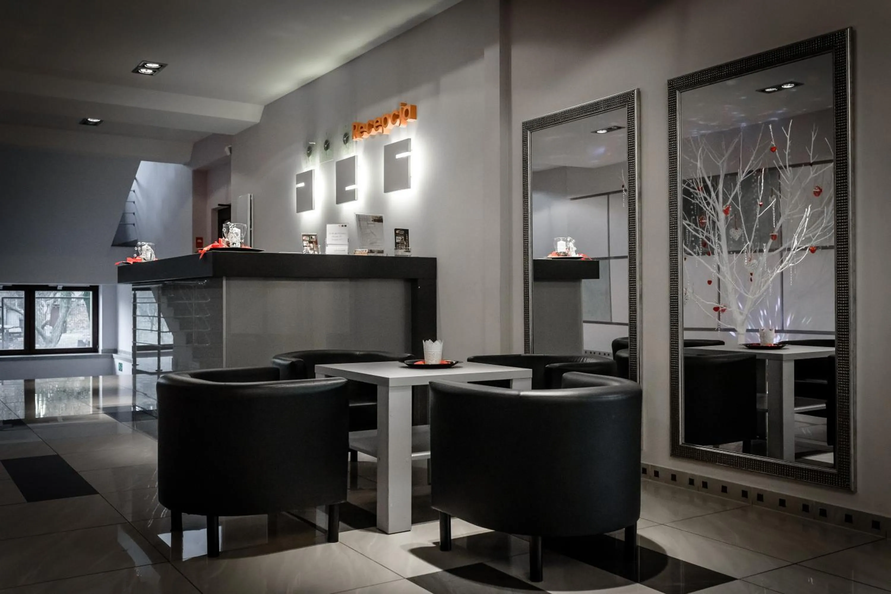 Lobby or reception in Zajazd Kwadrat